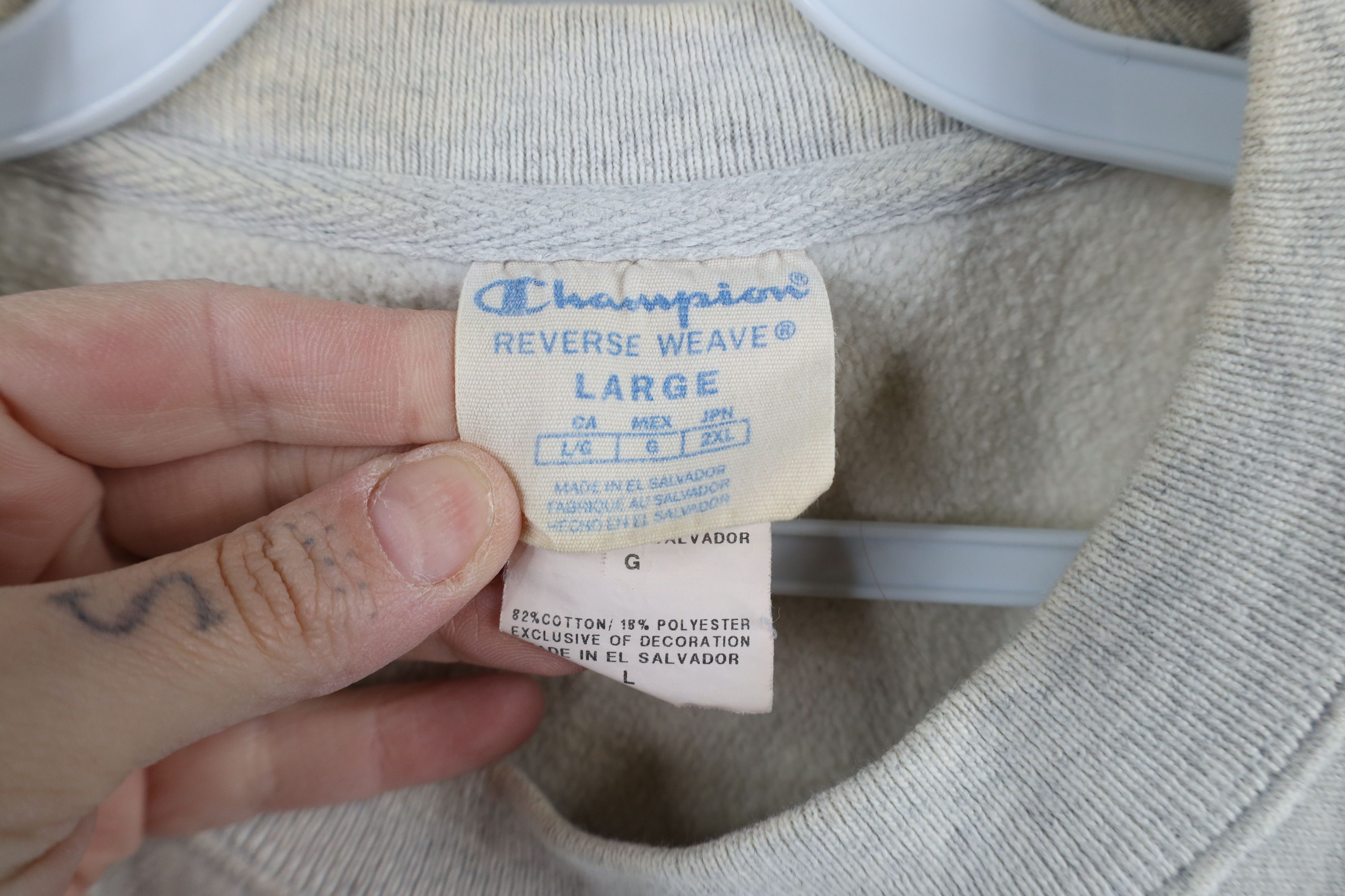 Champion × Vintage Vintage Champion Reverse Weave Heavyweight Sweatshirt Size US L / EU 52-54 / 3 - 10 Thumbnail