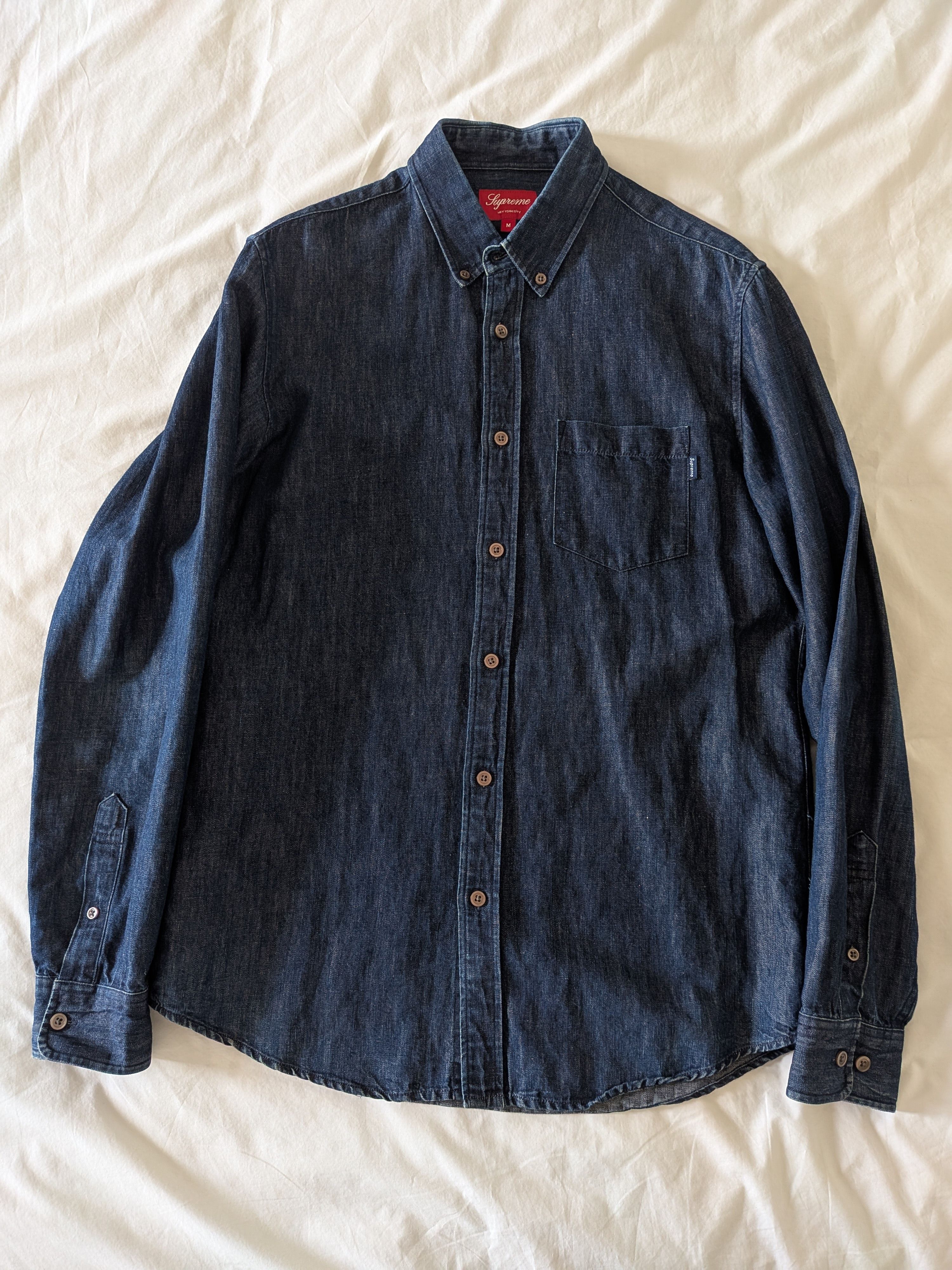 Supreme denim shirt