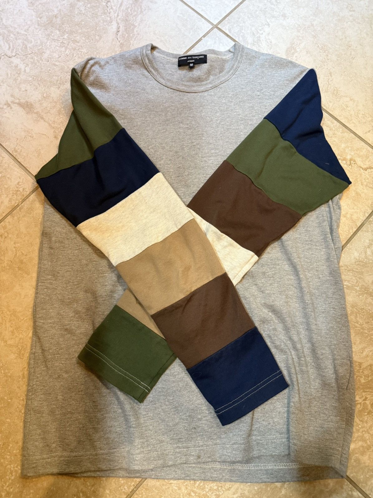 Comme des Garcons Homme Comme des Garçons homme long sleeve shirt Size US M / EU 48-50 / 2 - 2 Thumbnail