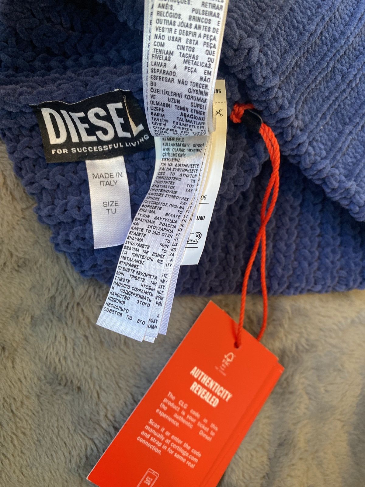 Diesel Diesel beanie Size ONE SIZE - 3 Thumbnail