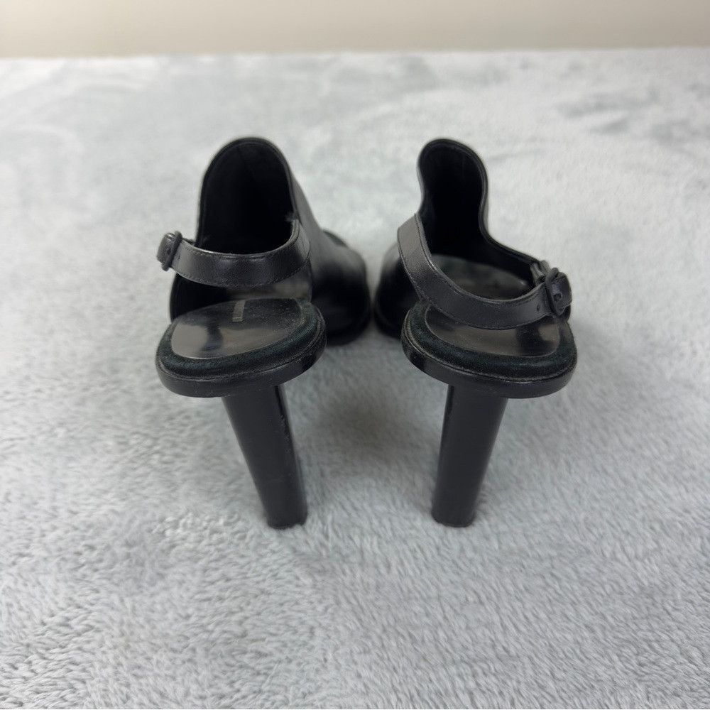 Alexander Wang Alexander Wang Black Leather Heels Women’s Size 8 US/38 EU Size US 8 / IT 38 - 6 Thumbnail