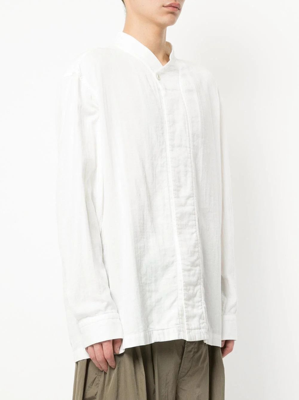 Issey Miyake SS18 Mandarin collar shirt.Like Julius or Rick Owens shirts Size US XL / EU 56 / 4 - 2 Thumbnail