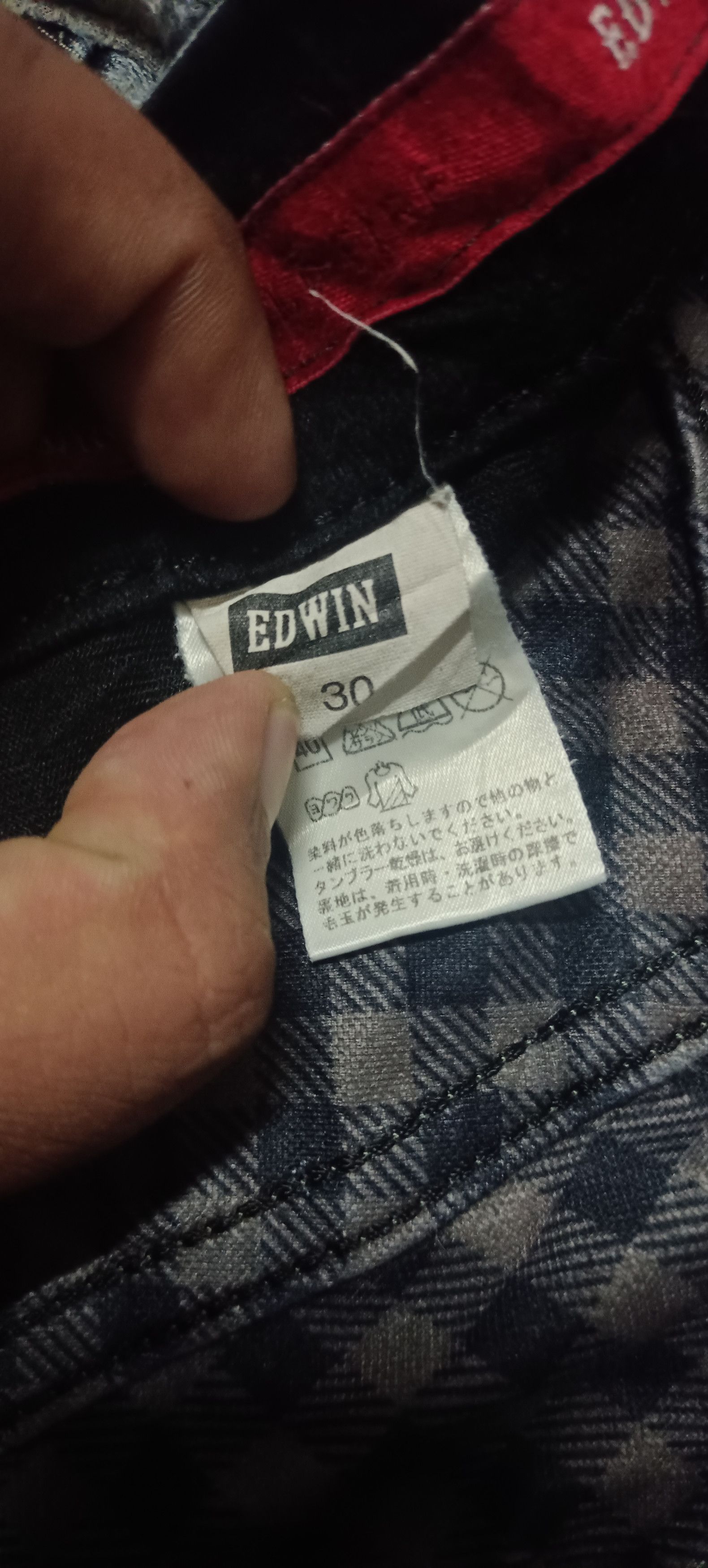 Edwin × Vintage Edwin Wild Fire Jeans Denim Pants Nice Design Size US 30 / EU 46 - 14 Thumbnail