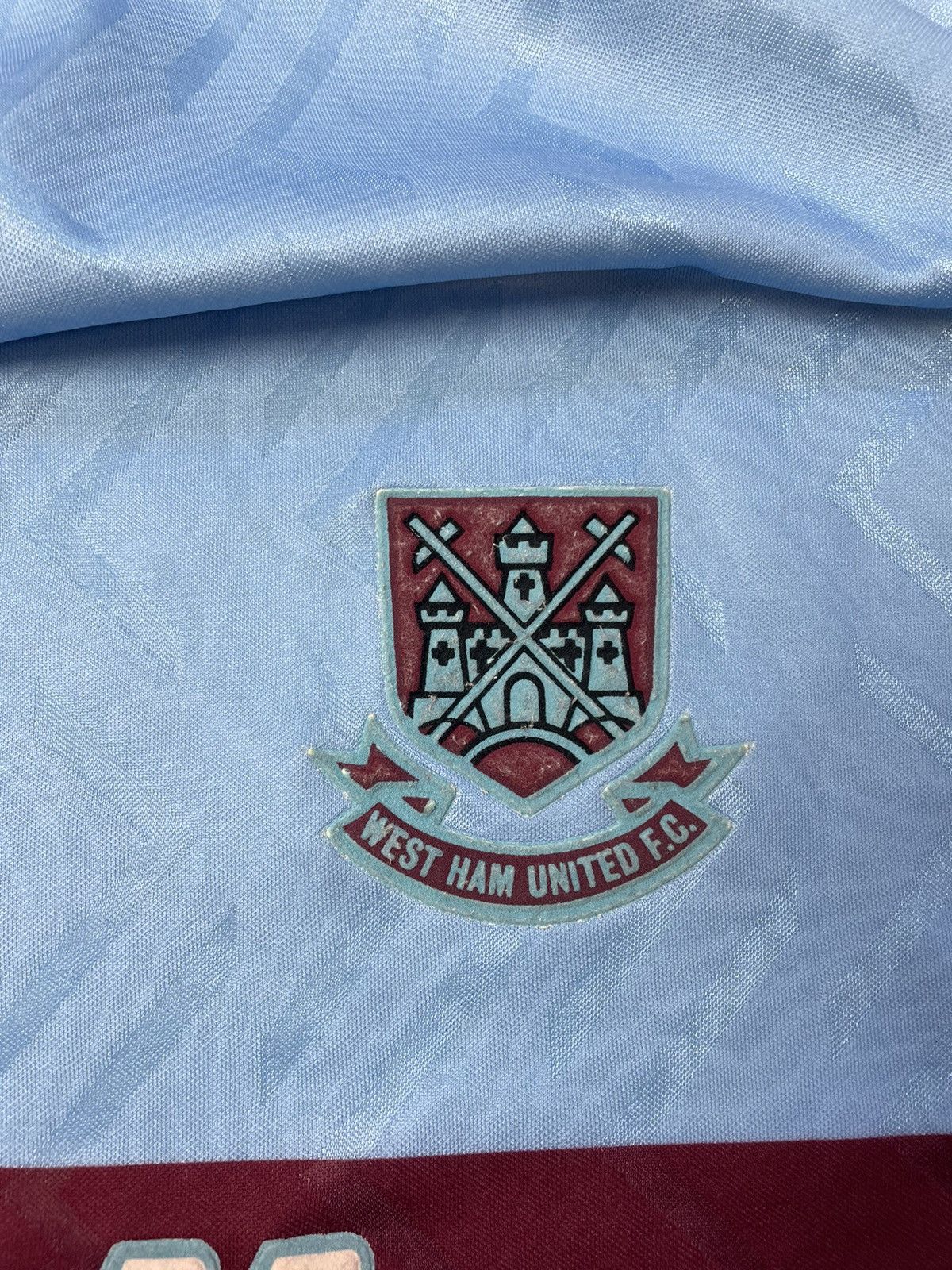 PONY WEST HAM UNITED 1993/1995 AWAY FOOTBALL SHIRT PONY JERSEY Size US XXL / EU 58 / 5 - 8 Thumbnail