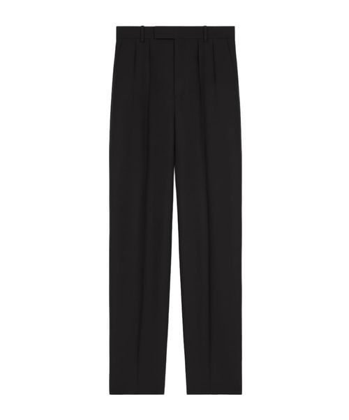 Celine keith pants in wool and mohair black Size US 28 / EU 44 - 1 Thumbnail