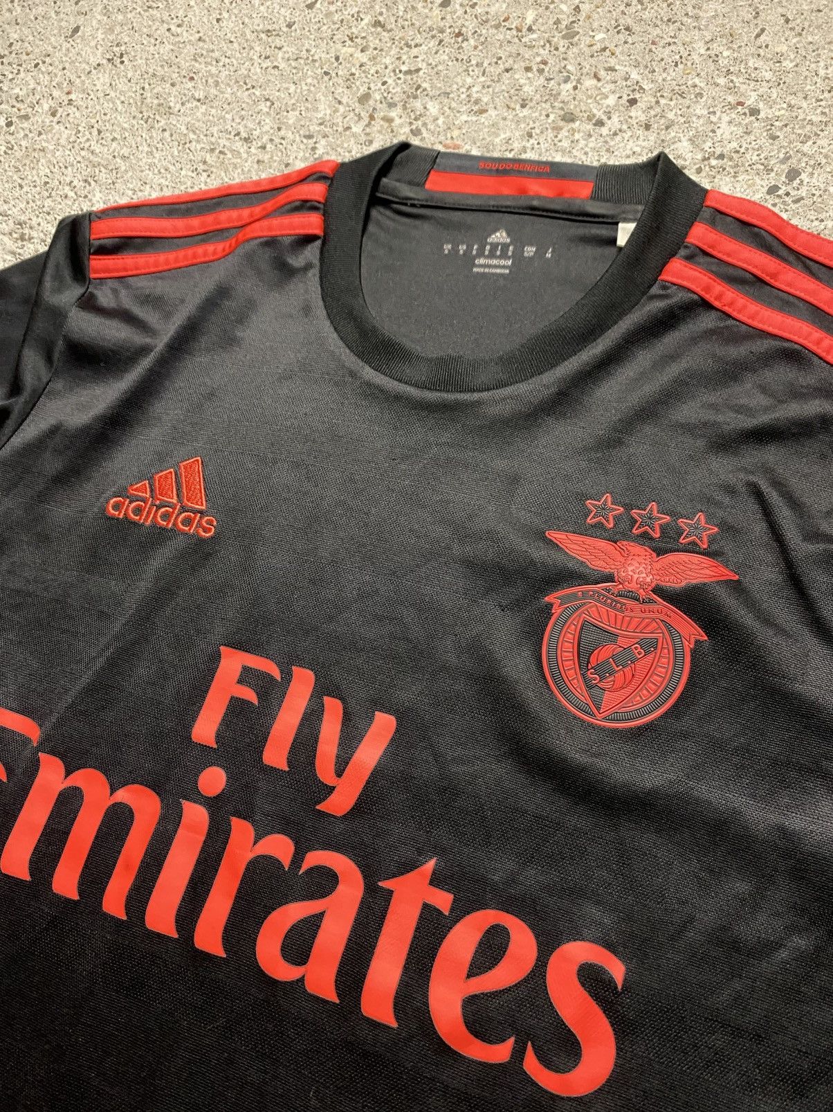 Adidas Adidas SL benfica 2016/17 football away shirt soccer jersey Size US S / EU 44-46 / 1 - 8 Thumbnail