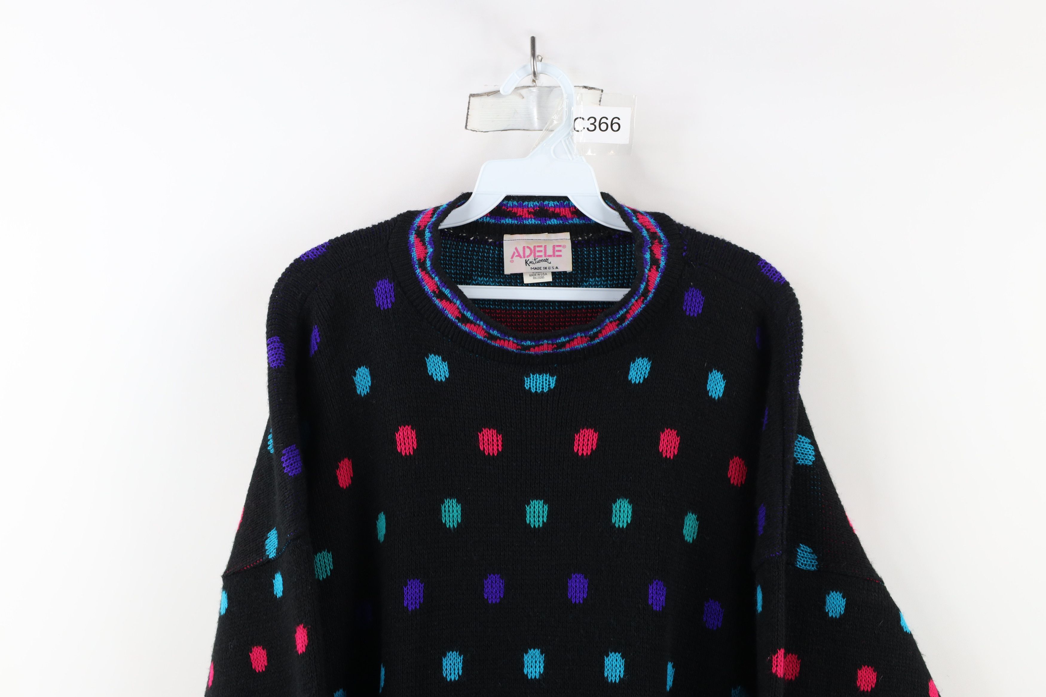 Vintage Vintage 90s Streetwear Southwestern Knit Tunic Sweater USA Size XXL / US 16-18 / IT 52-54 - 2 Thumbnail