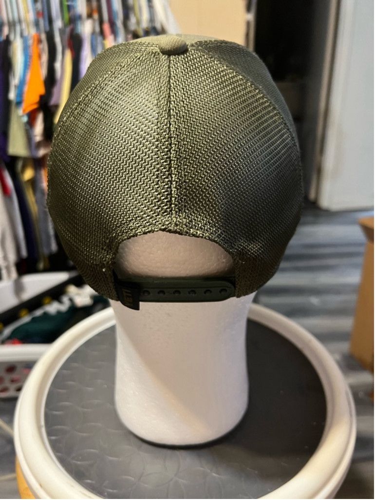 Yeti Men's Yeti Hat Olive Green Trucker Cap Adjustable Size ONE SIZE - 3 Thumbnail