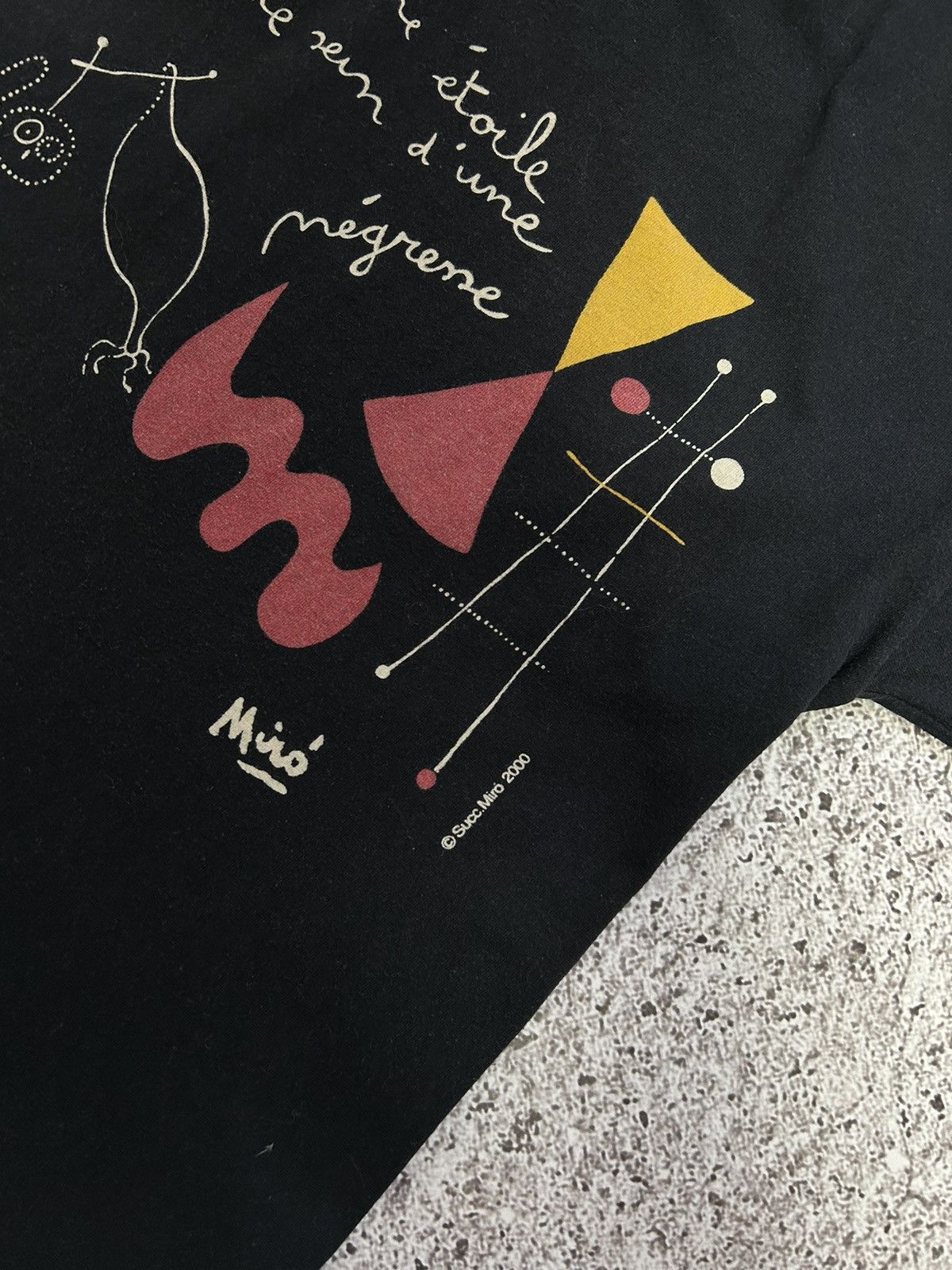 MoMA × Vintage Rare vintage 90s Joan Succ Miro Art boxy t-shirt 2000 Y2K Size US XL / EU 56 / 4 - 8 Thumbnail