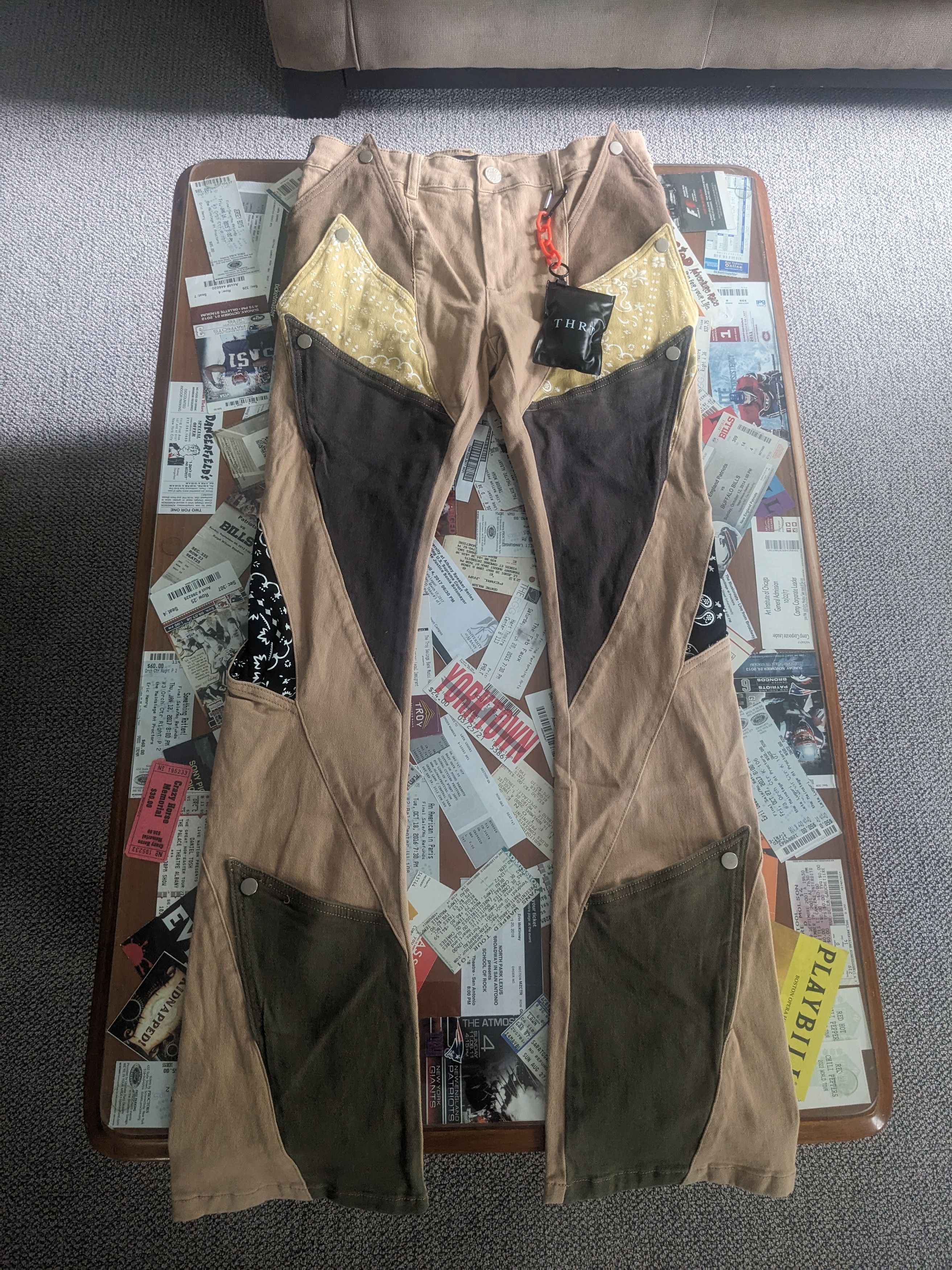 Other THRT Patchwork Bandana Pants Size US 32 / EU 48 - 1 Thumbnail