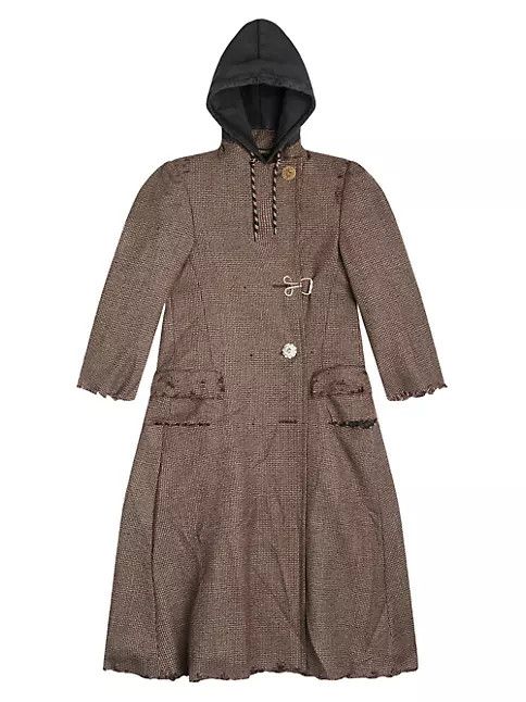 Balenciaga o1in1g1024 DIY Coat in Brown Size XS / US 0-2 / IT 36-38 - 1 Thumbnail