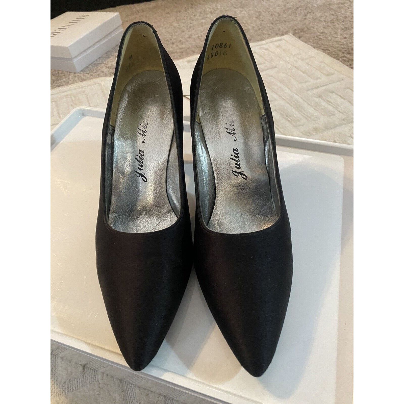 & Other Stories julia michael Satin Heels Sz 8 Size US 8 / IT 38 - 1 Thumbnail
