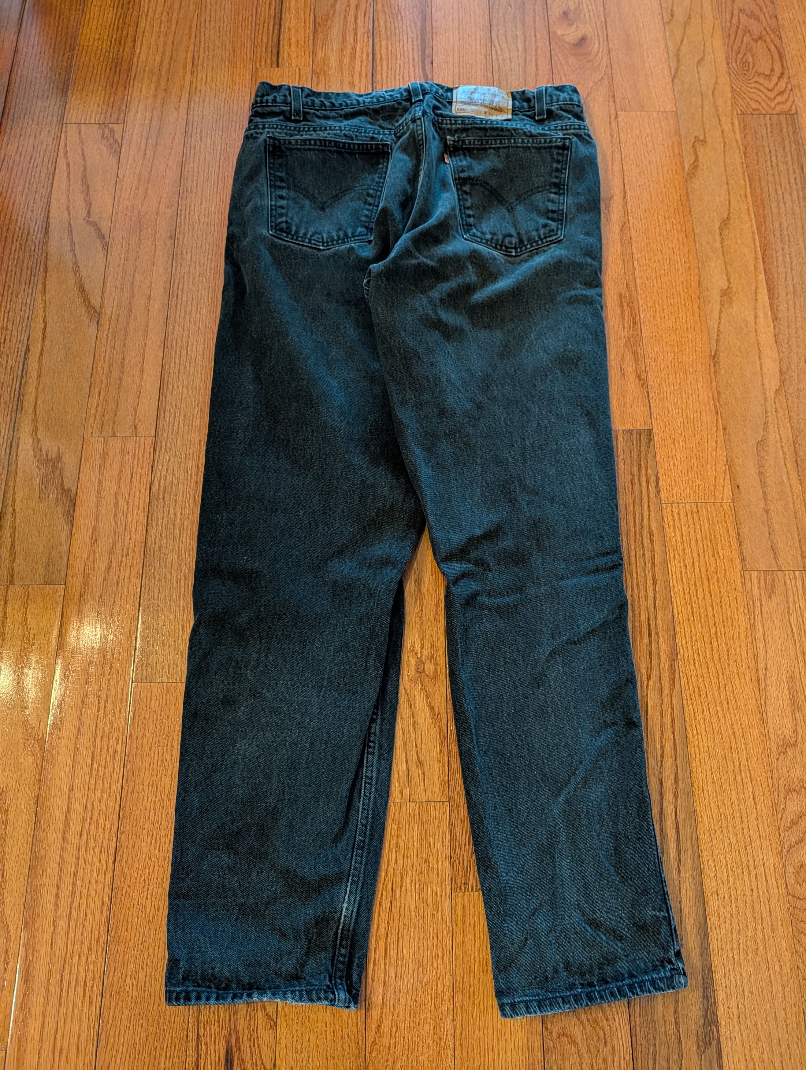 Levi's VTG Levi's 550 Orange Tab Relaxed Fit Denim Jeans 38x32 Size US 38 / EU 54 - 1 Thumbnail