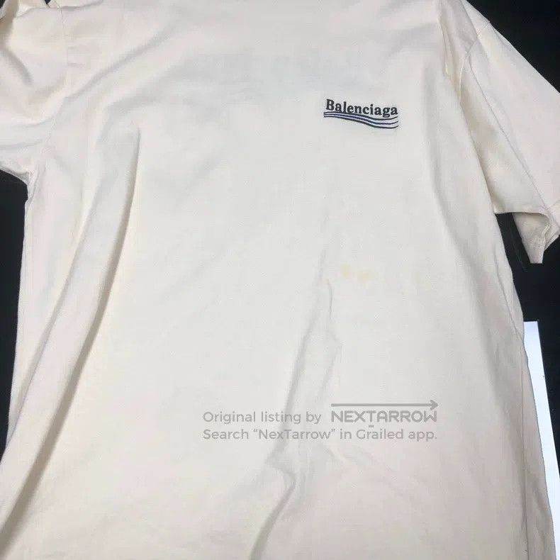 Balenciaga Balenciaga Coke Embroidered Short Sleeve Size US S / EU 44-46 / 1 - 1 Thumbnail