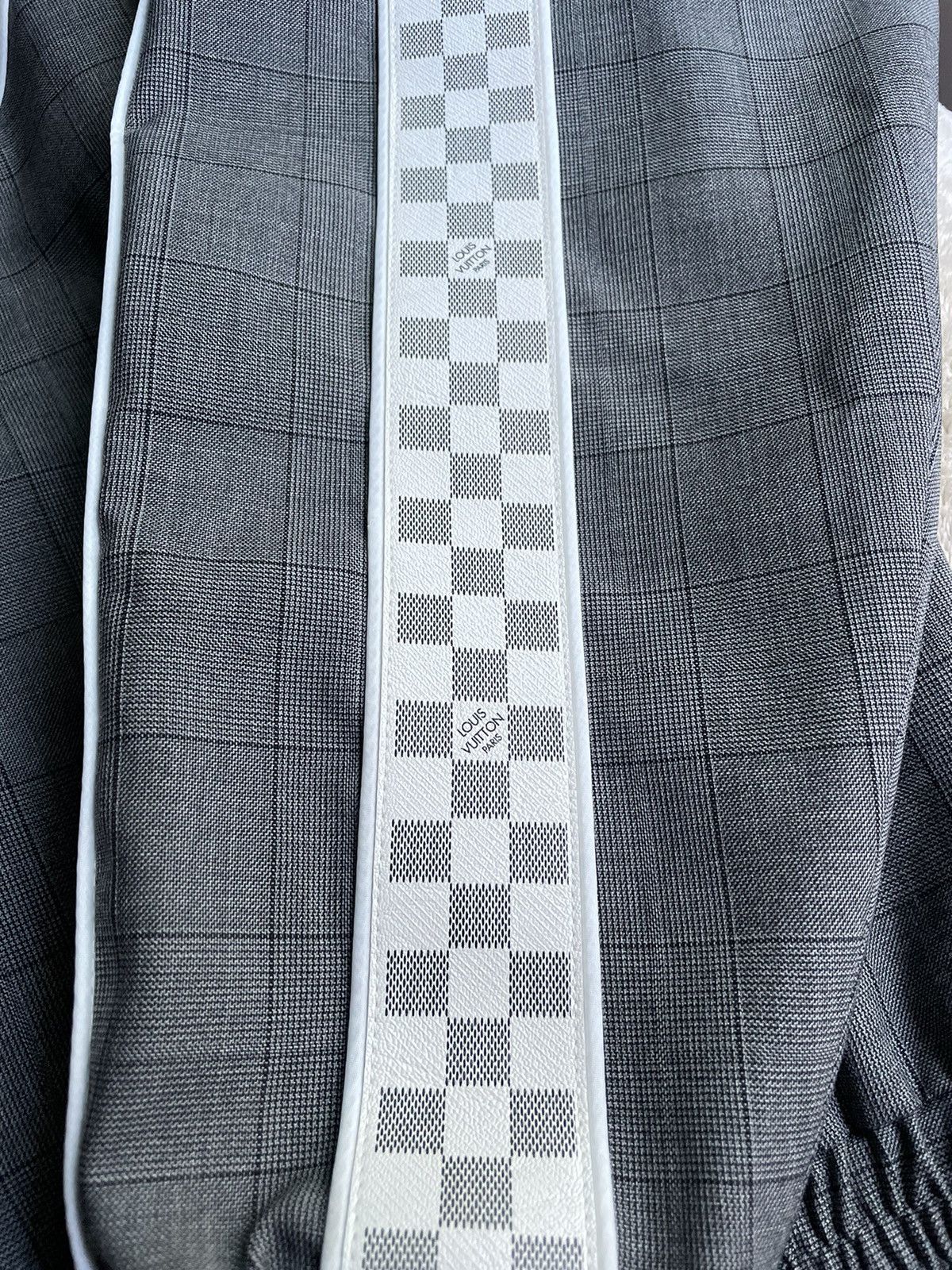 Louis Vuitton Louis Vuitton Grey Damier Tailored Track Jacket Size US XL / EU 56 / 4 - 3 Thumbnail