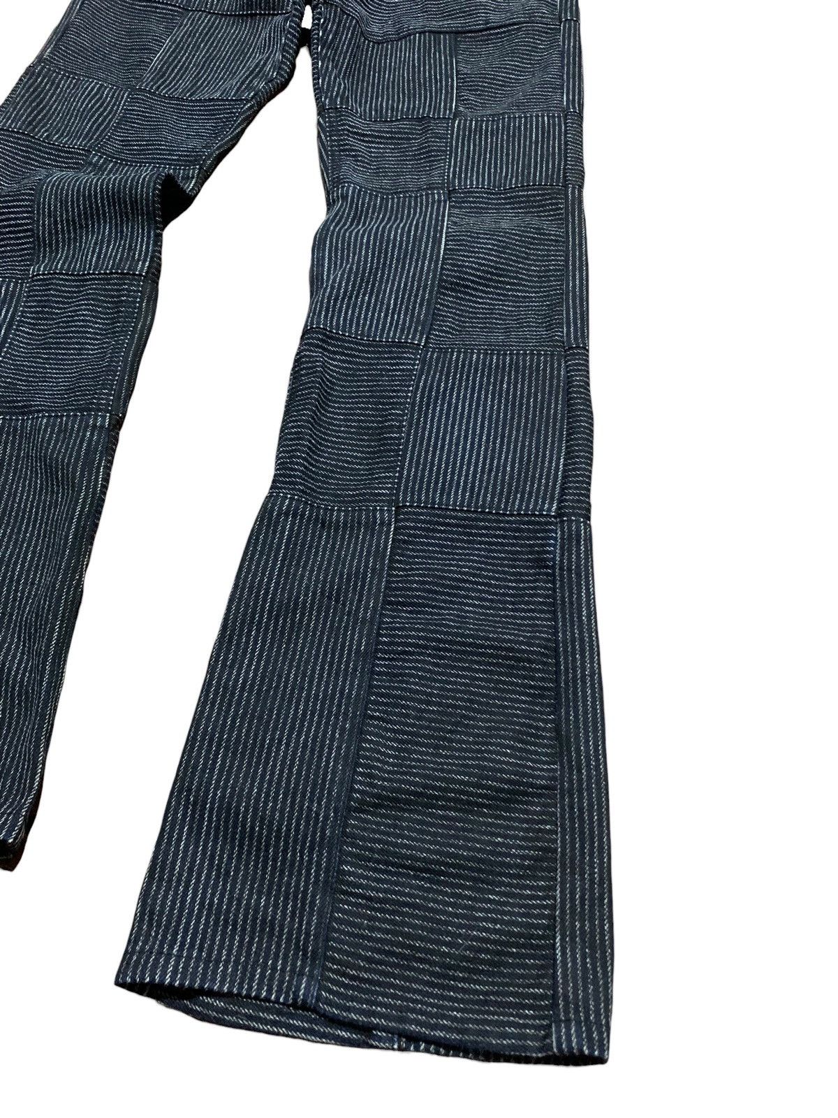 Hysteric Glamour Flare jeans The difference Ruppert patchwork striped Size US 31 - 3 Thumbnail
