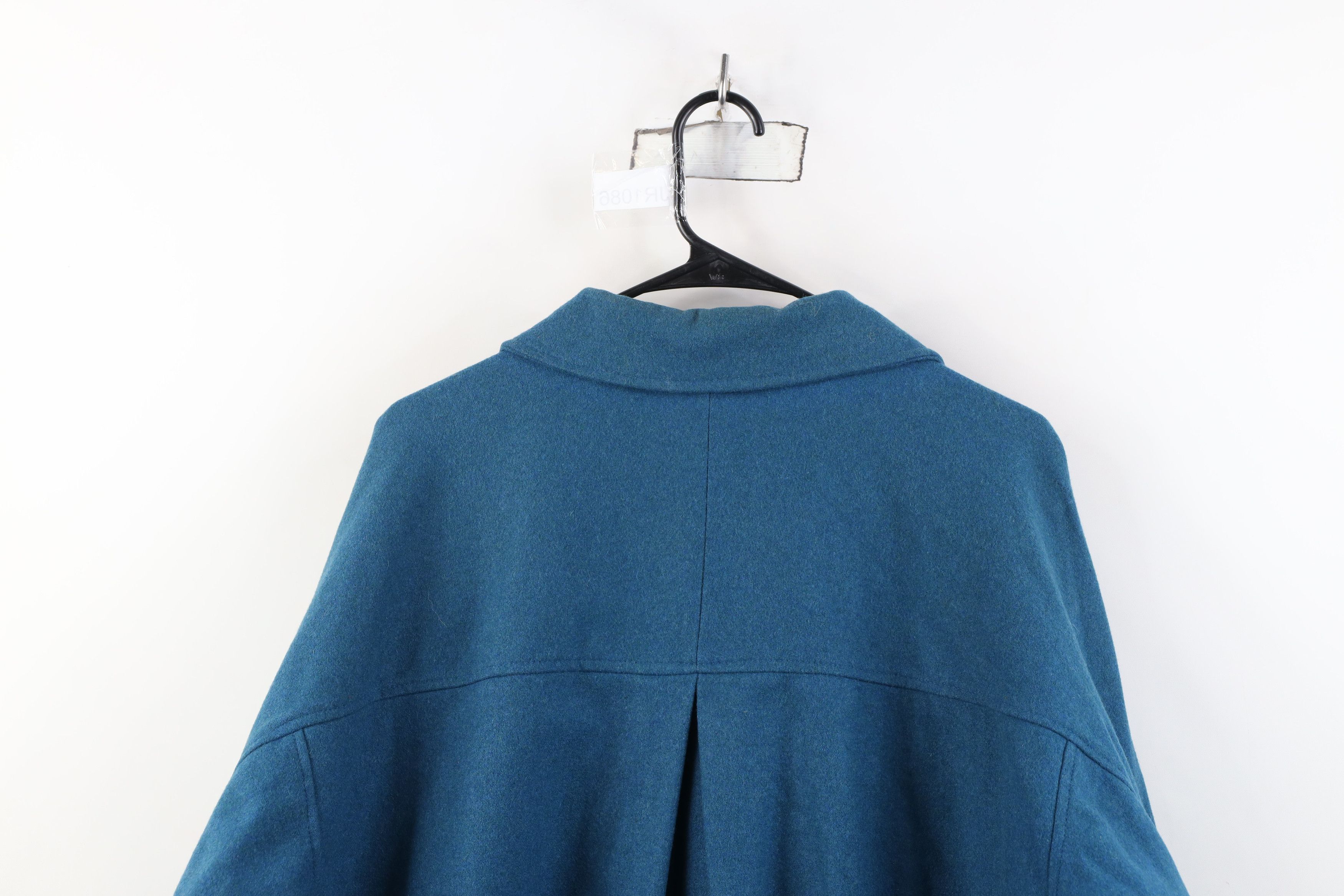 Pendleton Vintage 90s Pendleton Virgin Wool Bomber Jacket Blue USA Size US XL / EU 56 / 4 - 13 Thumbnail
