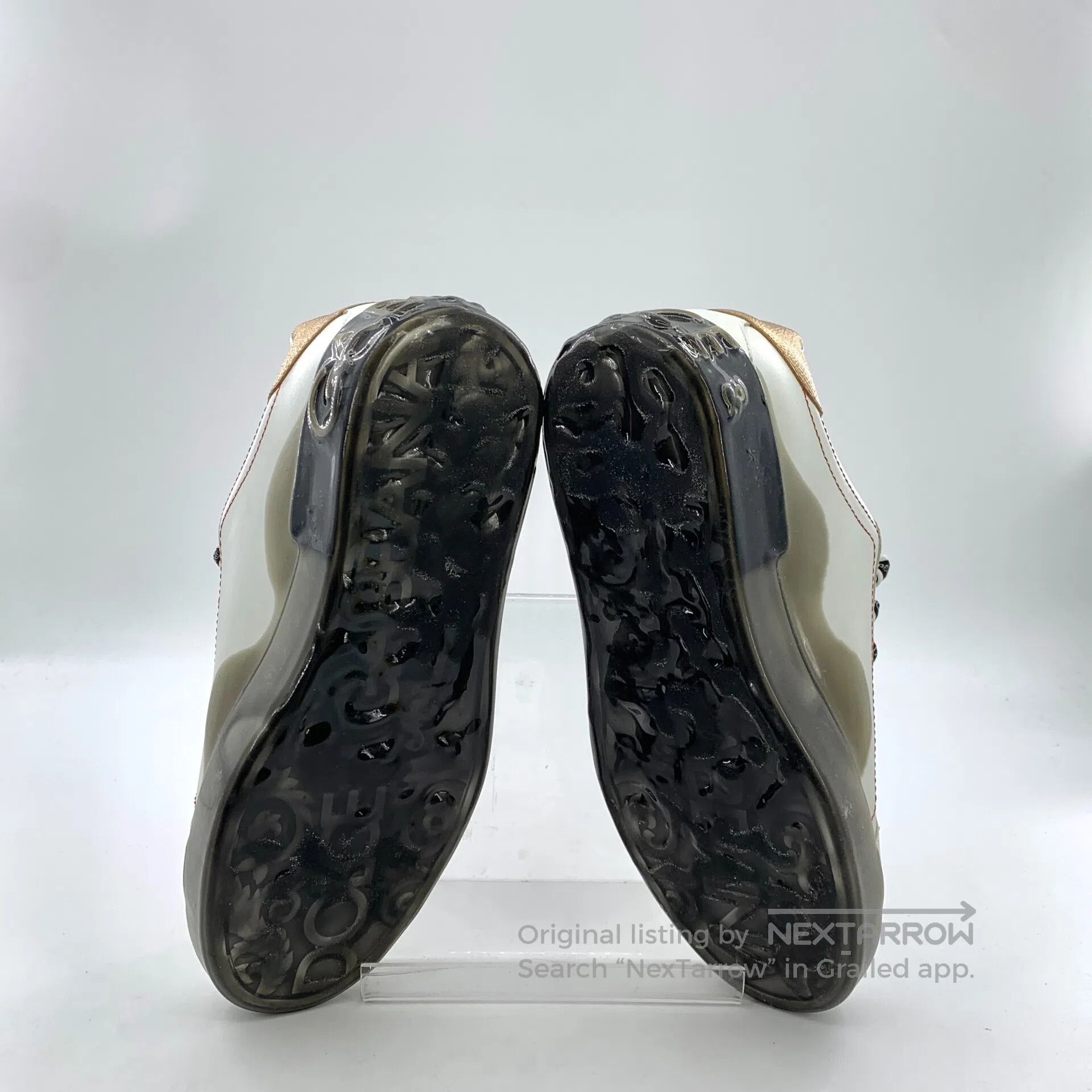 Dolce & Gabbana Dolce Gabbana White Letter Laced Casual Flat Loafers| Size US 7 / EU 40 - 5 Thumbnail