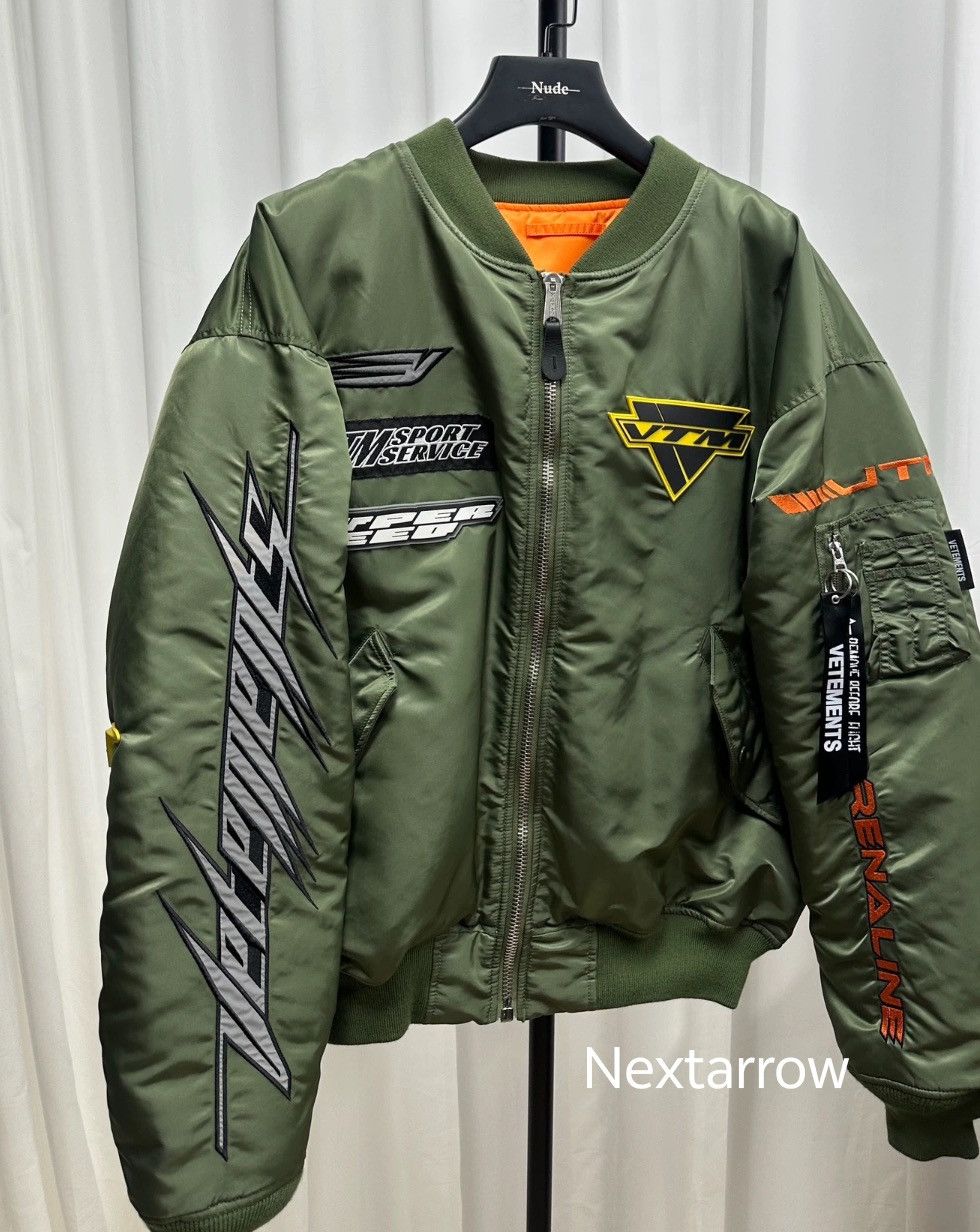 Vetements Vetements racing suit bomber jacket2412-Nextarrow Size US M / EU 48-50 / 2 - 1 Thumbnail