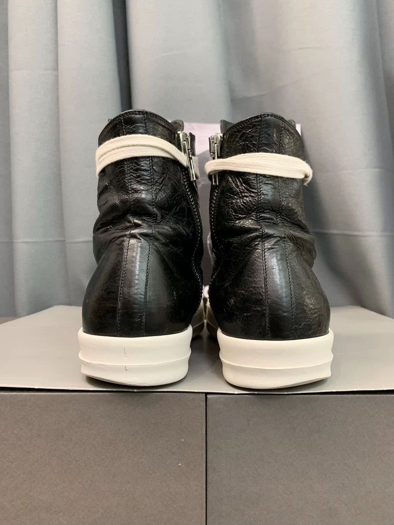 Rick Owens Rick Owens Black and white high-top imitation Converse sne Size US 10 / EU 43 - 6 Thumbnail