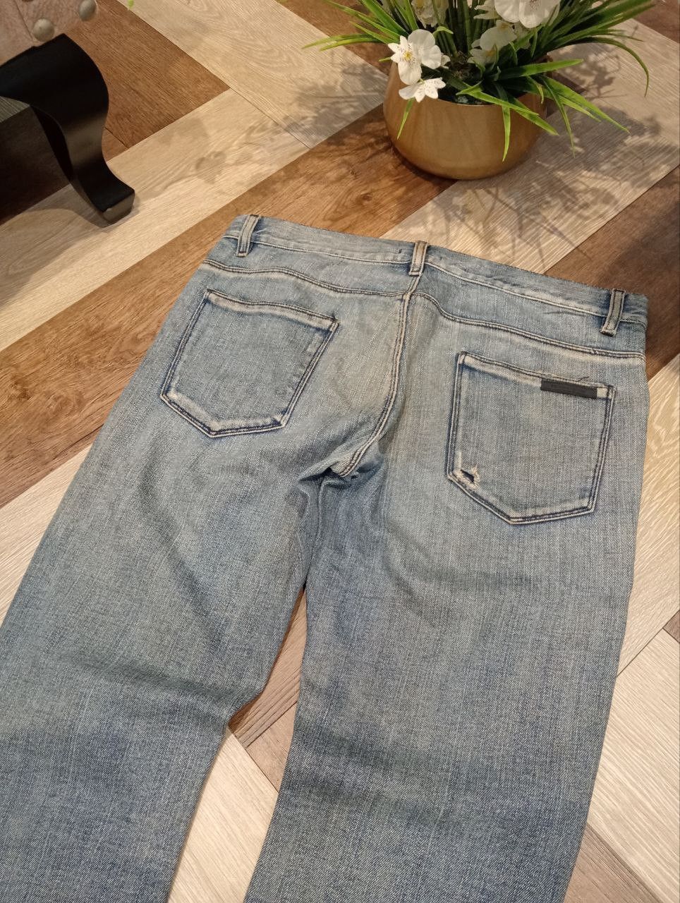 Prada PRADA BLUE DISTRESSED DENIM PANTS Size US 32 / EU 48 - 13 Thumbnail