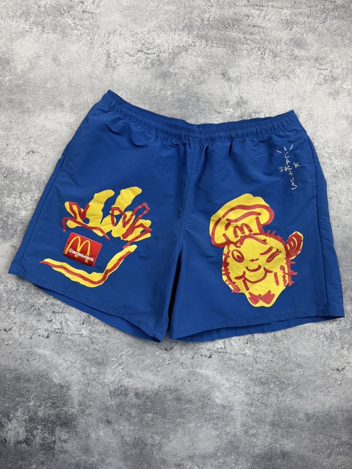 Travis Scott Travis Scott x McDonalds Cactus Jack Illustration Shorts Size US 34 / EU 50 - 3 Thumbnail