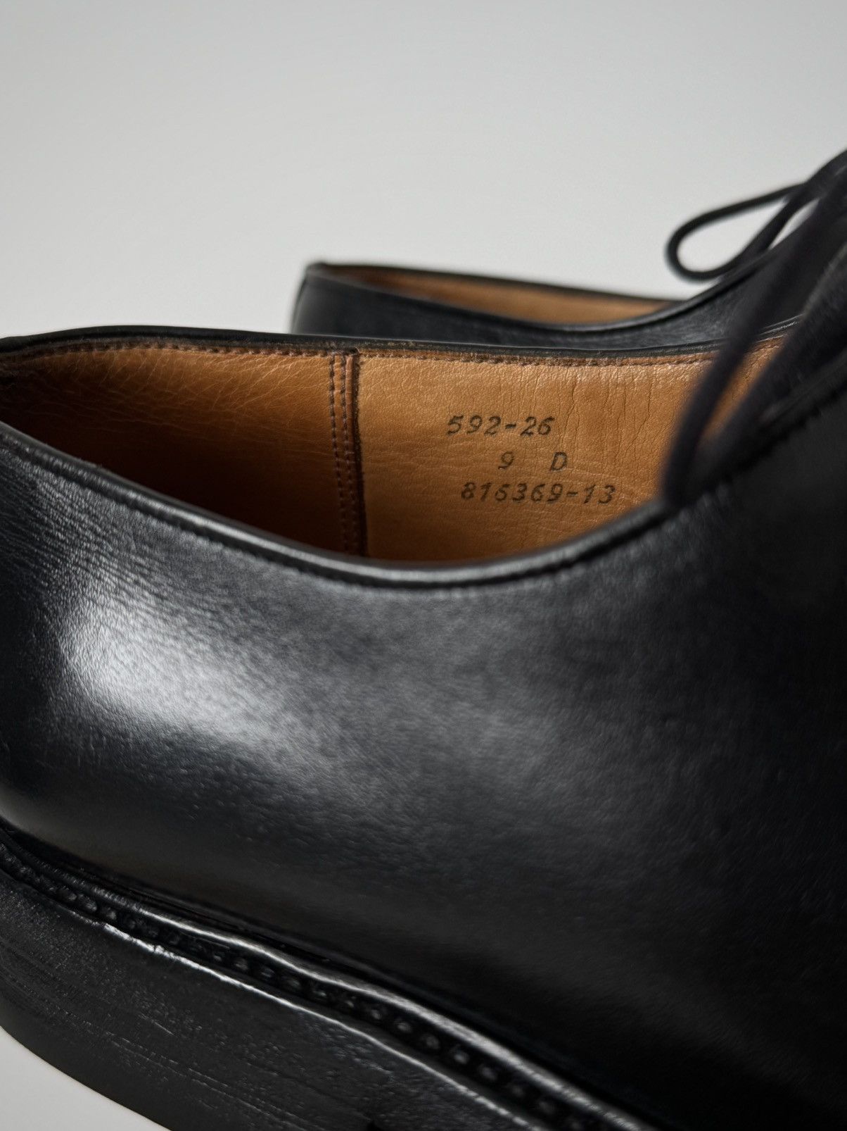 J.M. Weston J.M. Weston 'Archive 592' Plain-Toe Derby Size US 11 / EU 44 - 8 Thumbnail