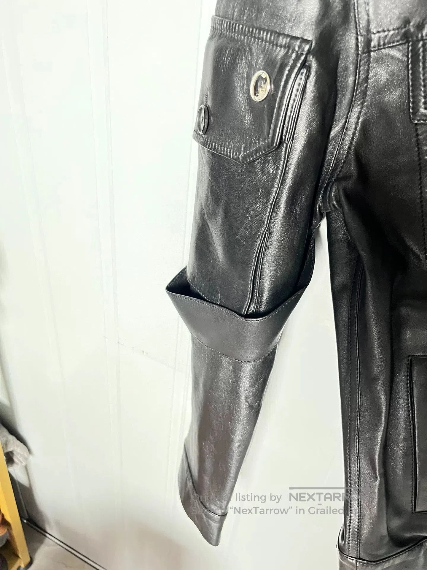 Givenchy Givenchy Unisex Leather Jacket. Size US S / EU 44-46 / 1 - 3 Thumbnail