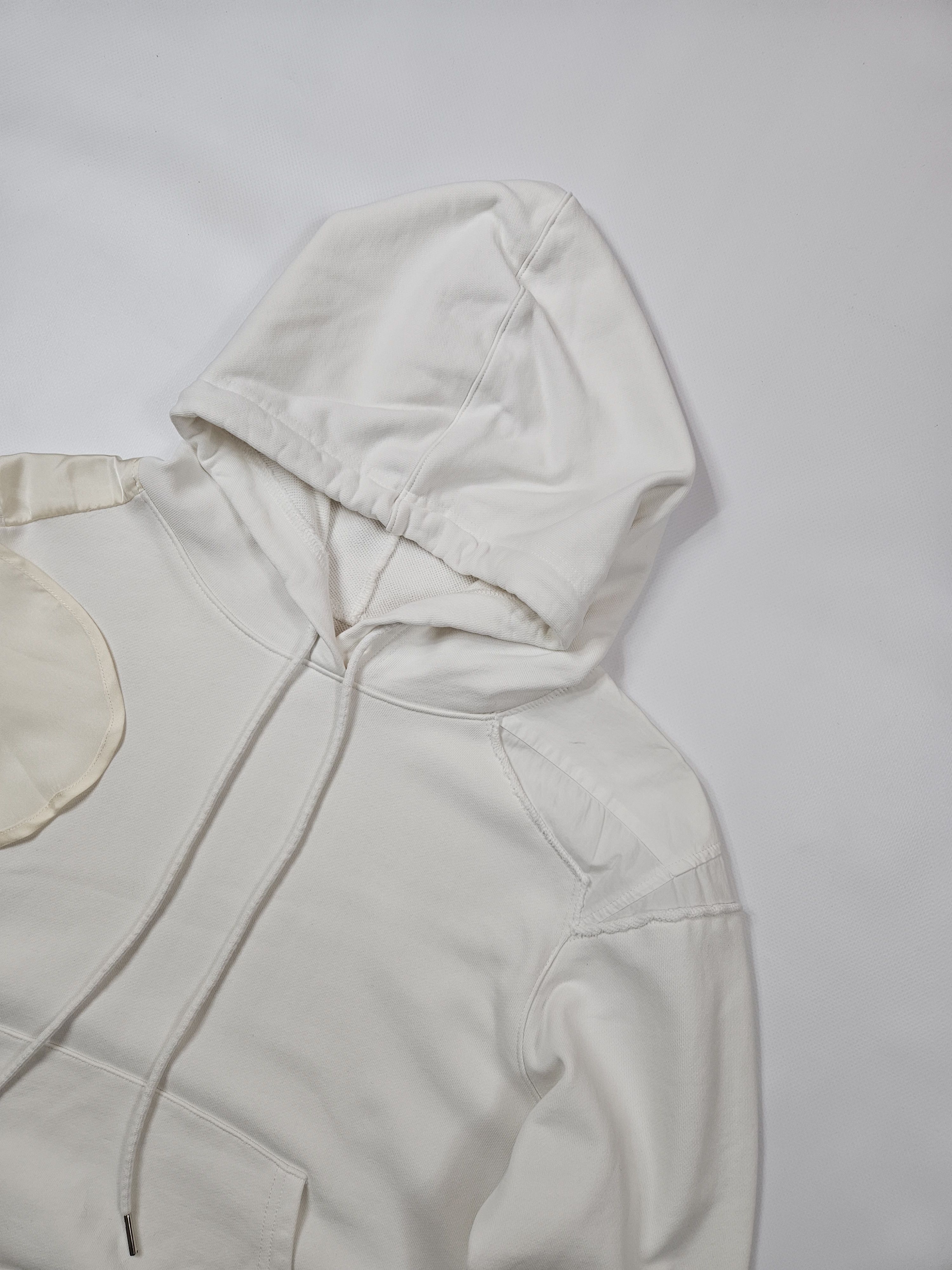 Sacai Sacai white cut-out shoulder hoodie Size L / US 10 / IT 46 - 6 Thumbnail