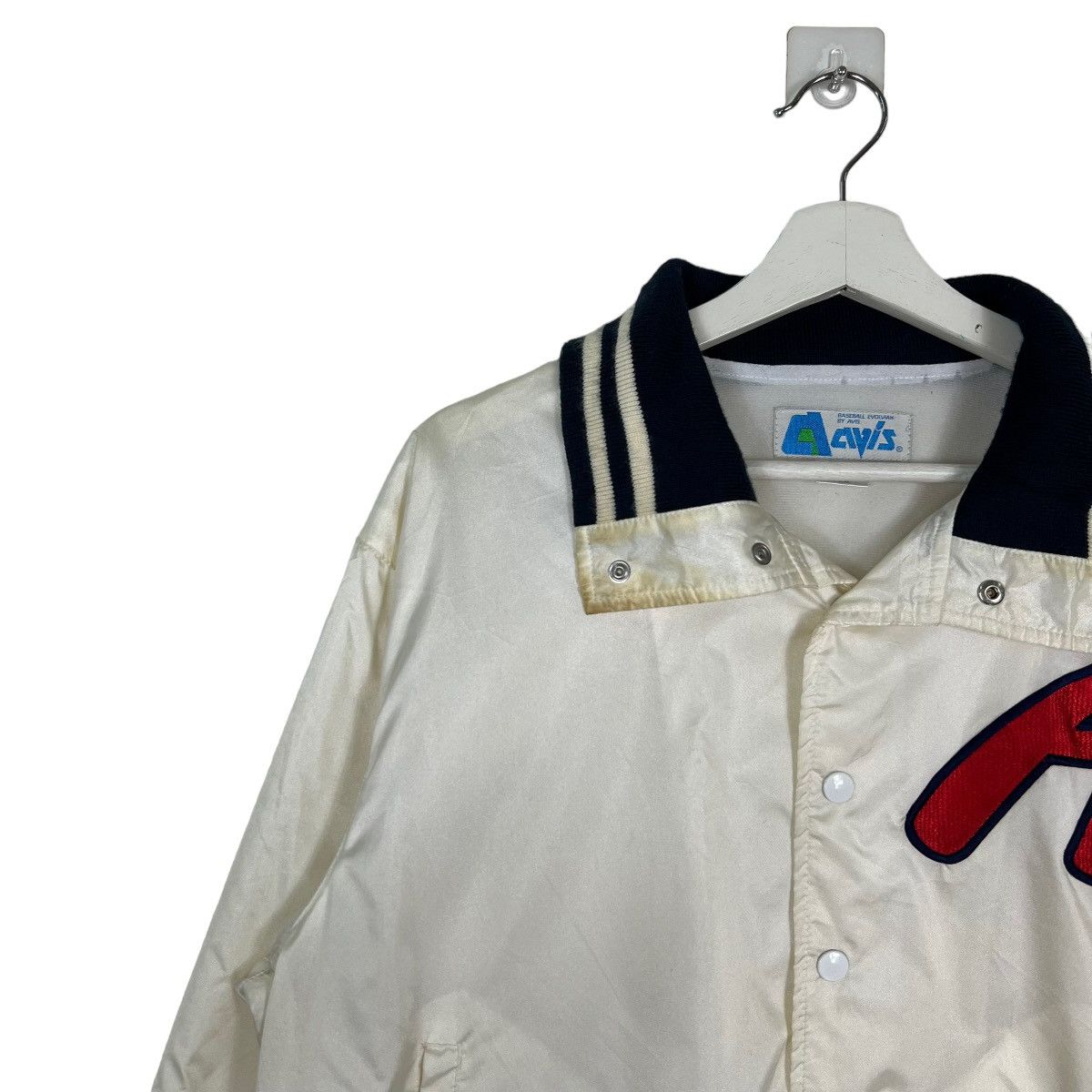Japanese Brand 🔥 BASEBALL EVOLVIAN BY AVIS SATIN BOMBER JACKET Size US M / EU 48-50 / 2 - 6 Thumbnail