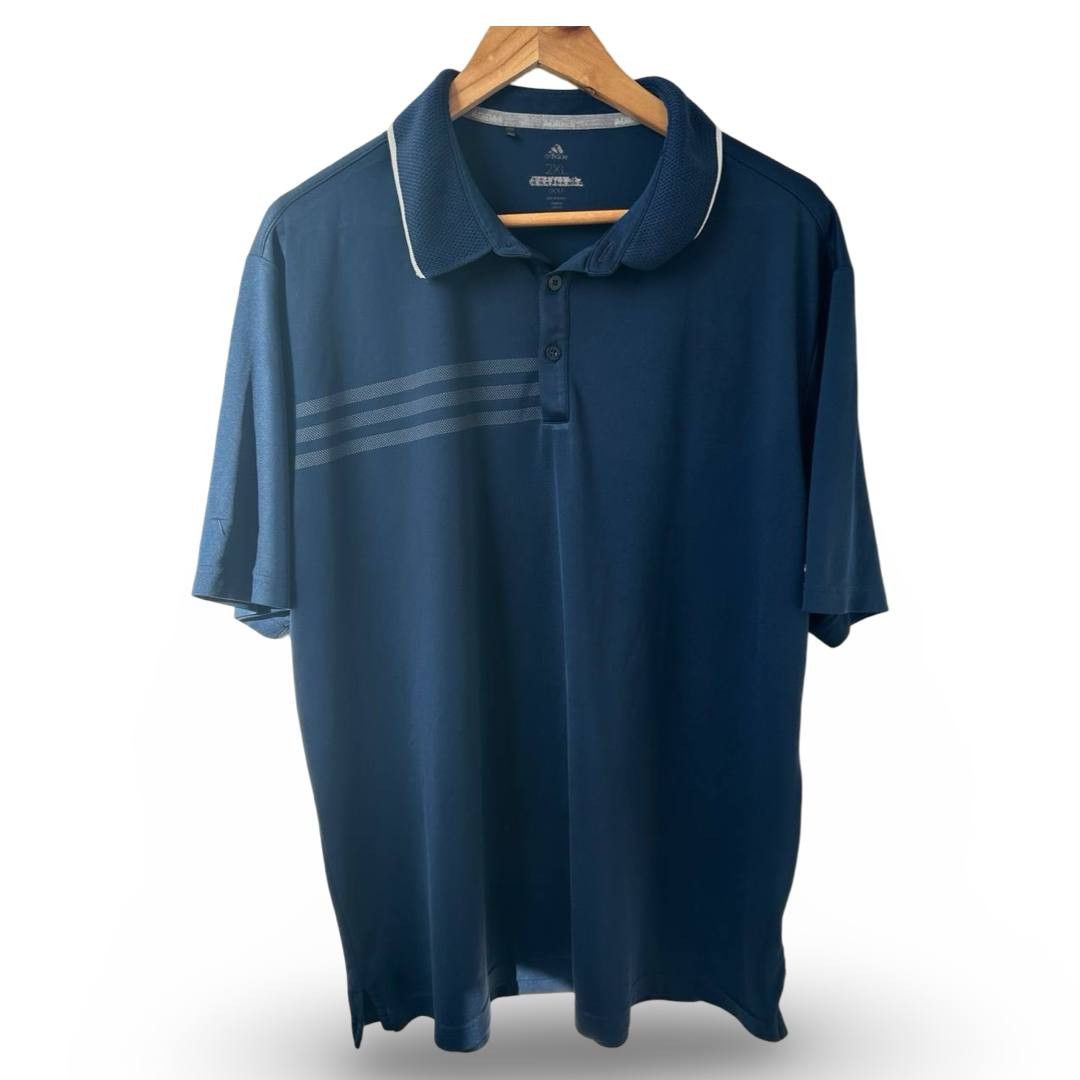 Adidas Adidas VTG polo #1115 Size US XXL / EU 58 / 5 - 1 Thumbnail