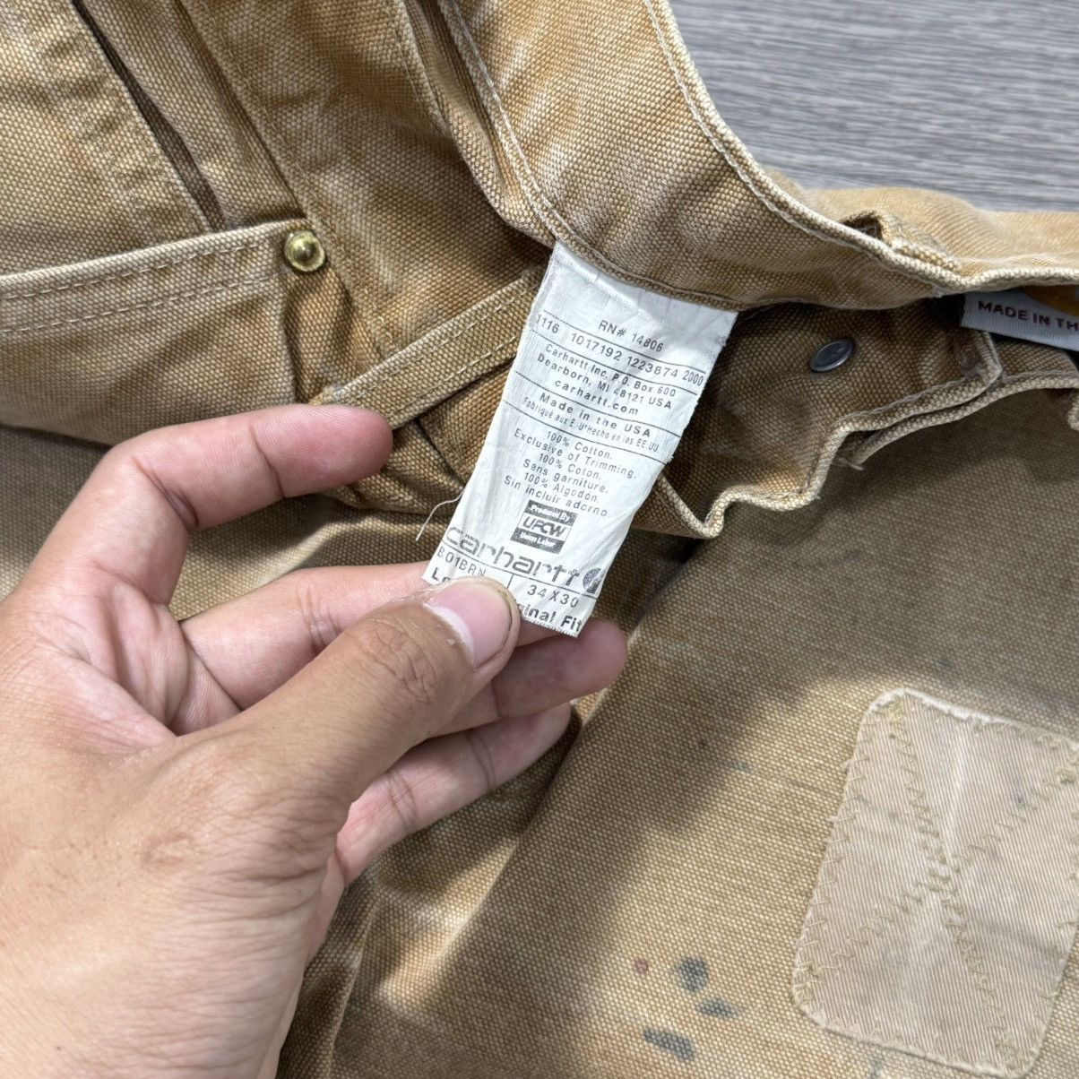 Carhartt 90's Carhartt DoubleKnee Loose Original Size US 34 / EU 50 - 8 Thumbnail