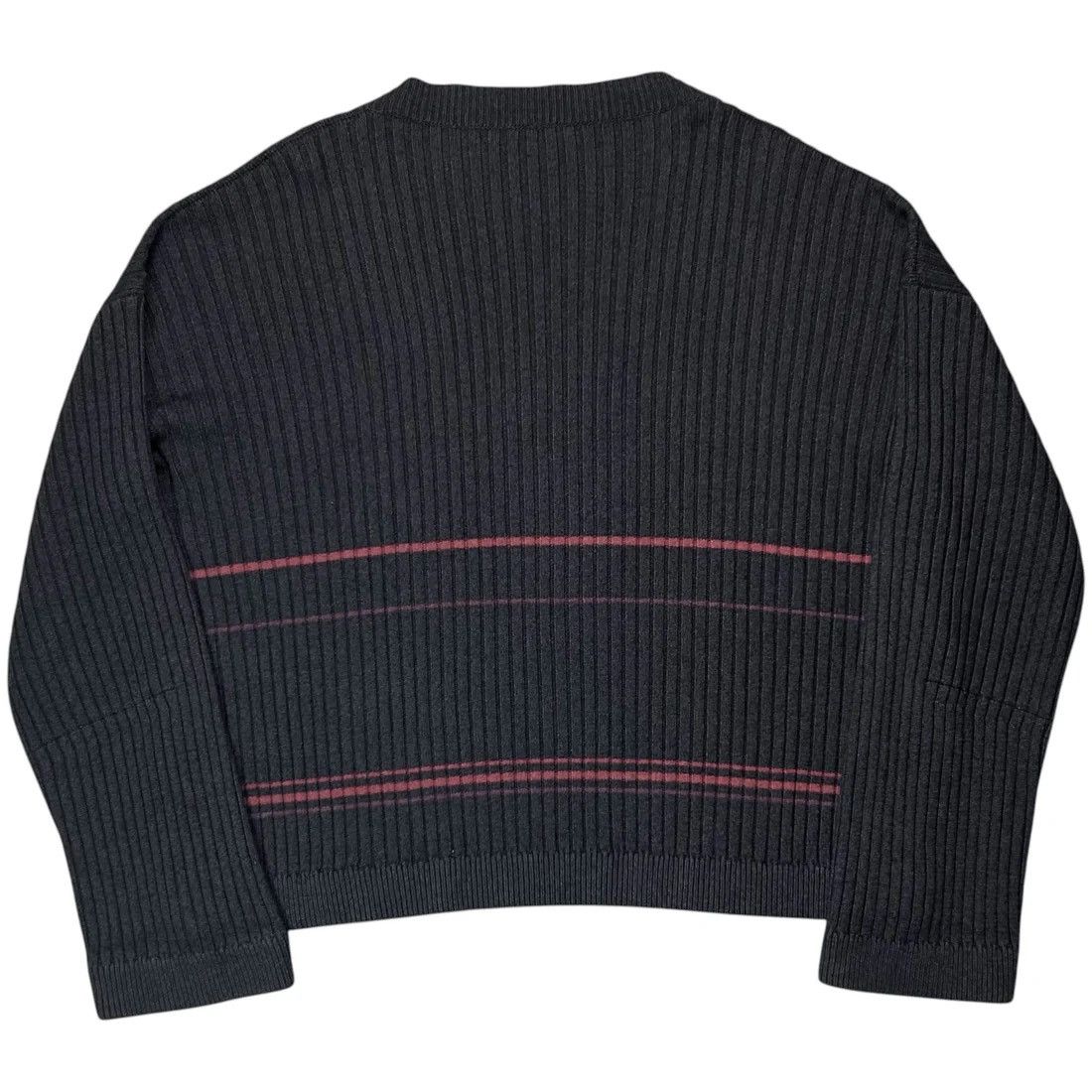 Raf Simons Raf Simons Slouchy Fisherman Stripe Knit Sweater - SS18 Size US M / EU 48-50 / 2 - 3 Thumbnail