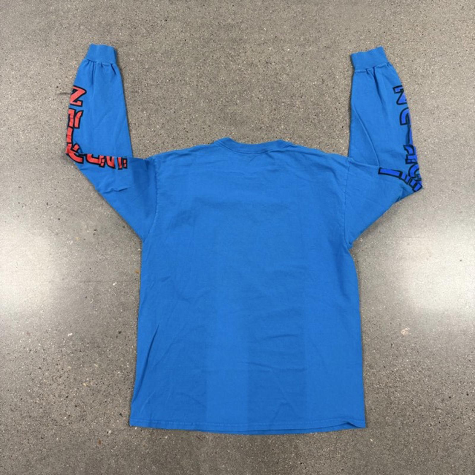 Designer Vtg Dragon Ball Z Long Sleeve T-Shirt Y2K Retro - M (Defect) Size US M / EU 48-50 / 2 - 6 Thumbnail