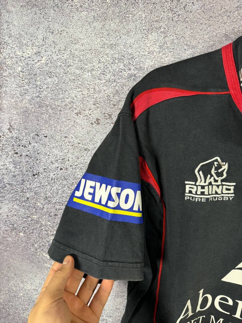 Other Edinburgh Union 2009 Black Rhino Rugby Jersey Maillot Large Size US L / EU 52-54 / 3 - 5 Thumbnail