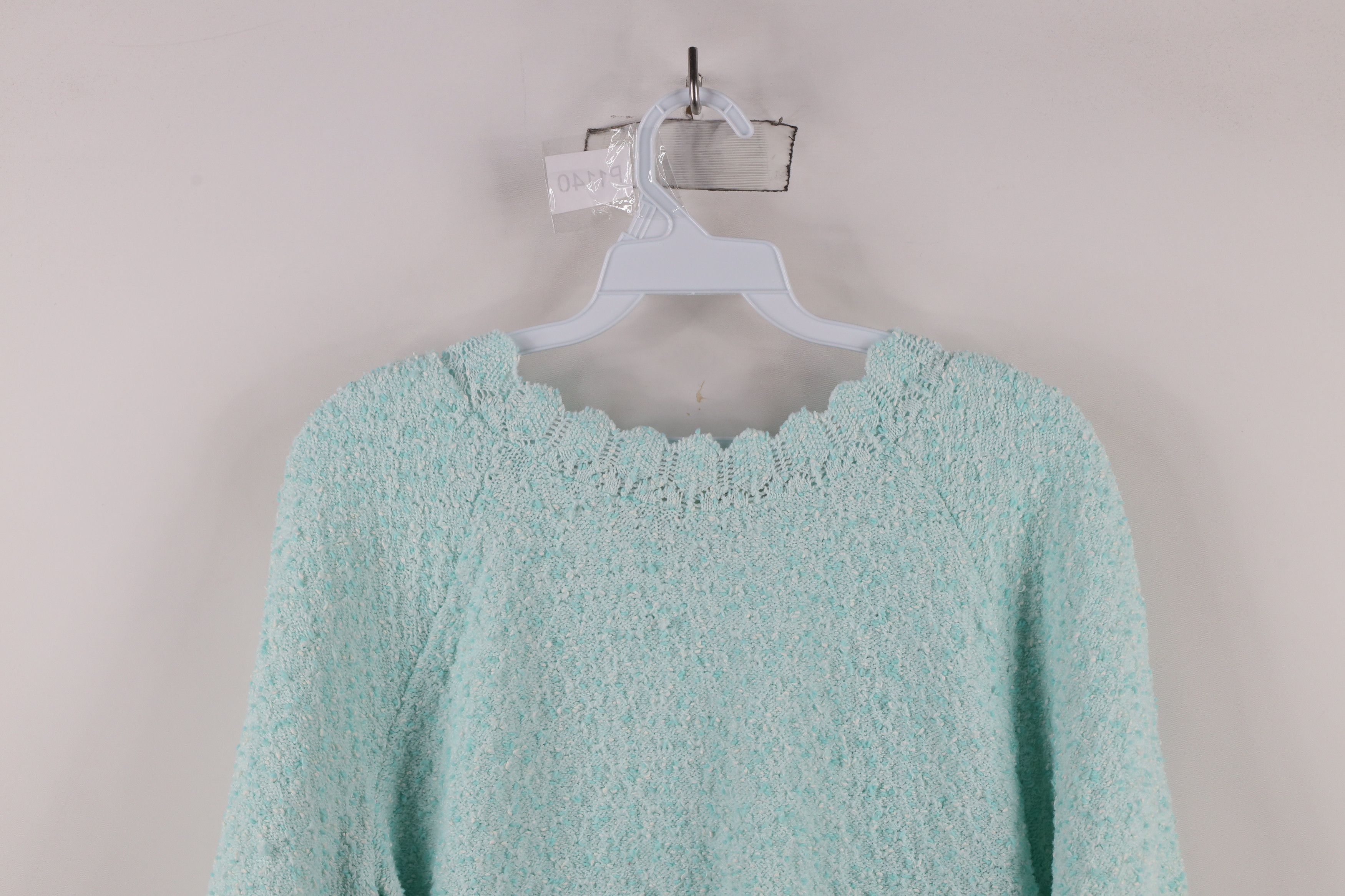 Vintage Vintage 70s Streetwear Knit 3/4 Sleeve Sweater Blue USA Size S / US 4 / IT 40 - 11 Thumbnail