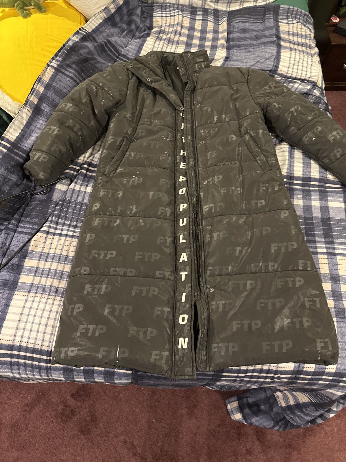 Fuck The Population FTP Reflective Coat Size US M / EU 48-50 / 2 - 4 Thumbnail
