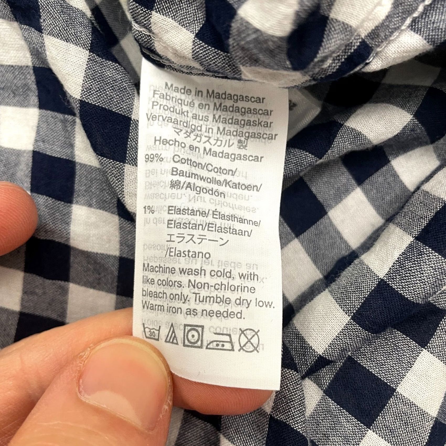 J.Crew J.CREW Classic Boy Fit Shirt Womens 00 Blue White Plaid Cotton Button-Up Shirt Womens Regular XS? Size XXS / US 00 / IT 34 - 5 Thumbnail