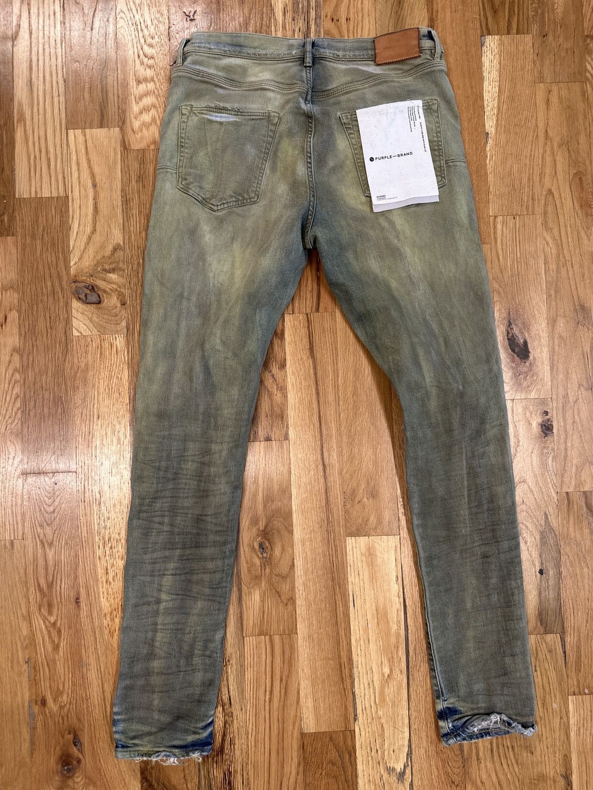 Purple Brand Purple Brand Dirty Washed Blue Denim Jeans Size 32 Size US 32 / EU 48 - 2 Thumbnail