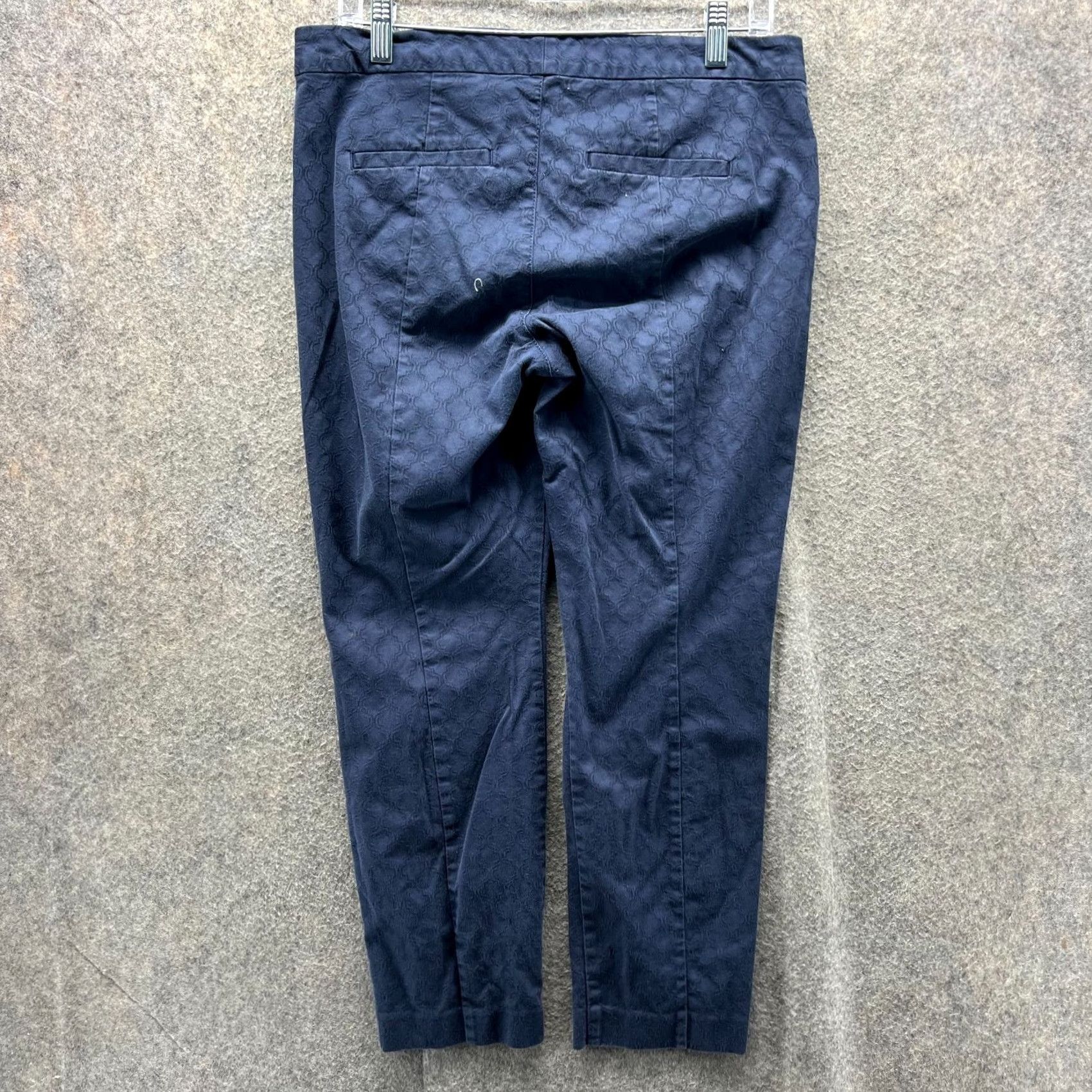 Lilly Pulitzer Lilly Pulitzer Pants Womens 8 Blue Navy 29" Ankle Skinny Size 30" / US 8 / IT 44 - 2 Thumbnail