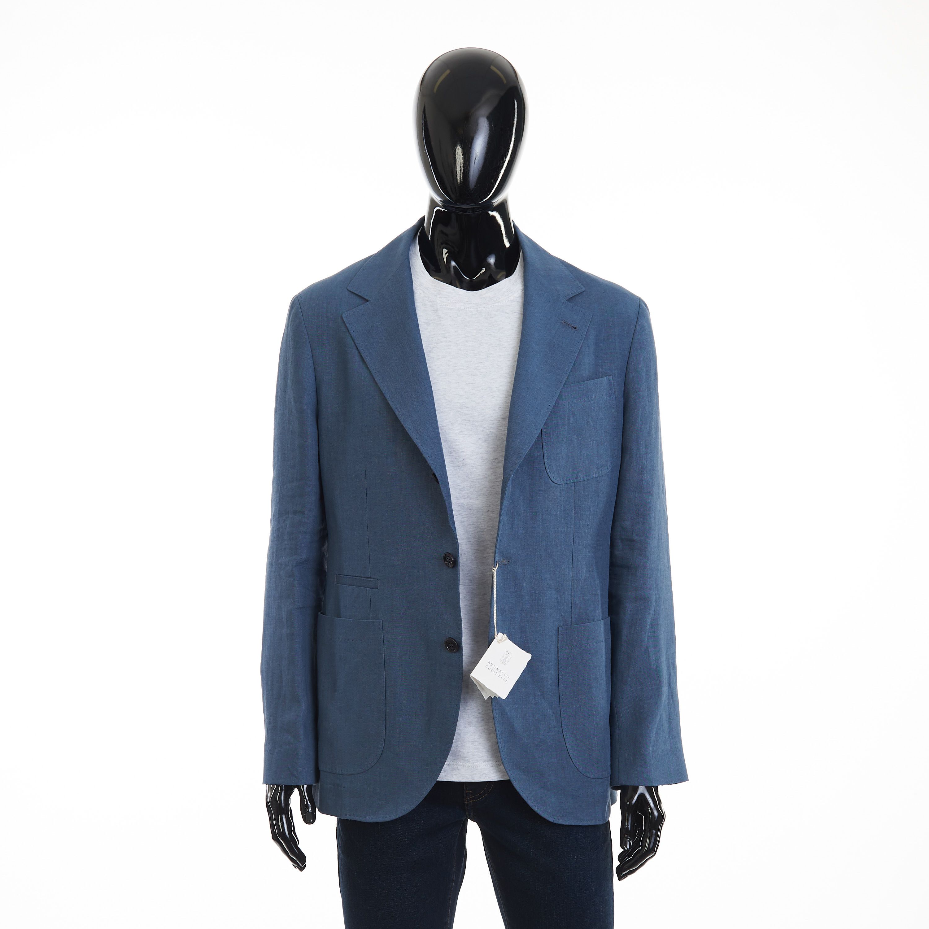 Brunello Cucinelli Deconstructed Blazer Jacket - Patch Pockets Size 38R - 9 Thumbnail