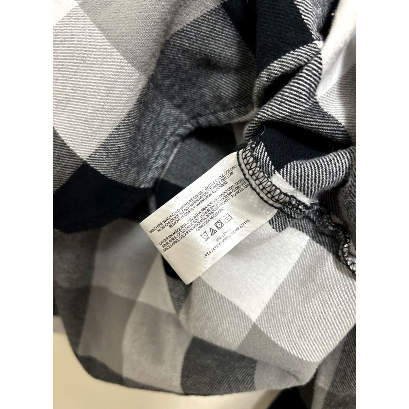 Vintage Woolrich Shirt Mens Medium Black White Plaid Flannel Long Sleeve Button-Down Size US M / EU 48-50 / 2 - 7 Thumbnail