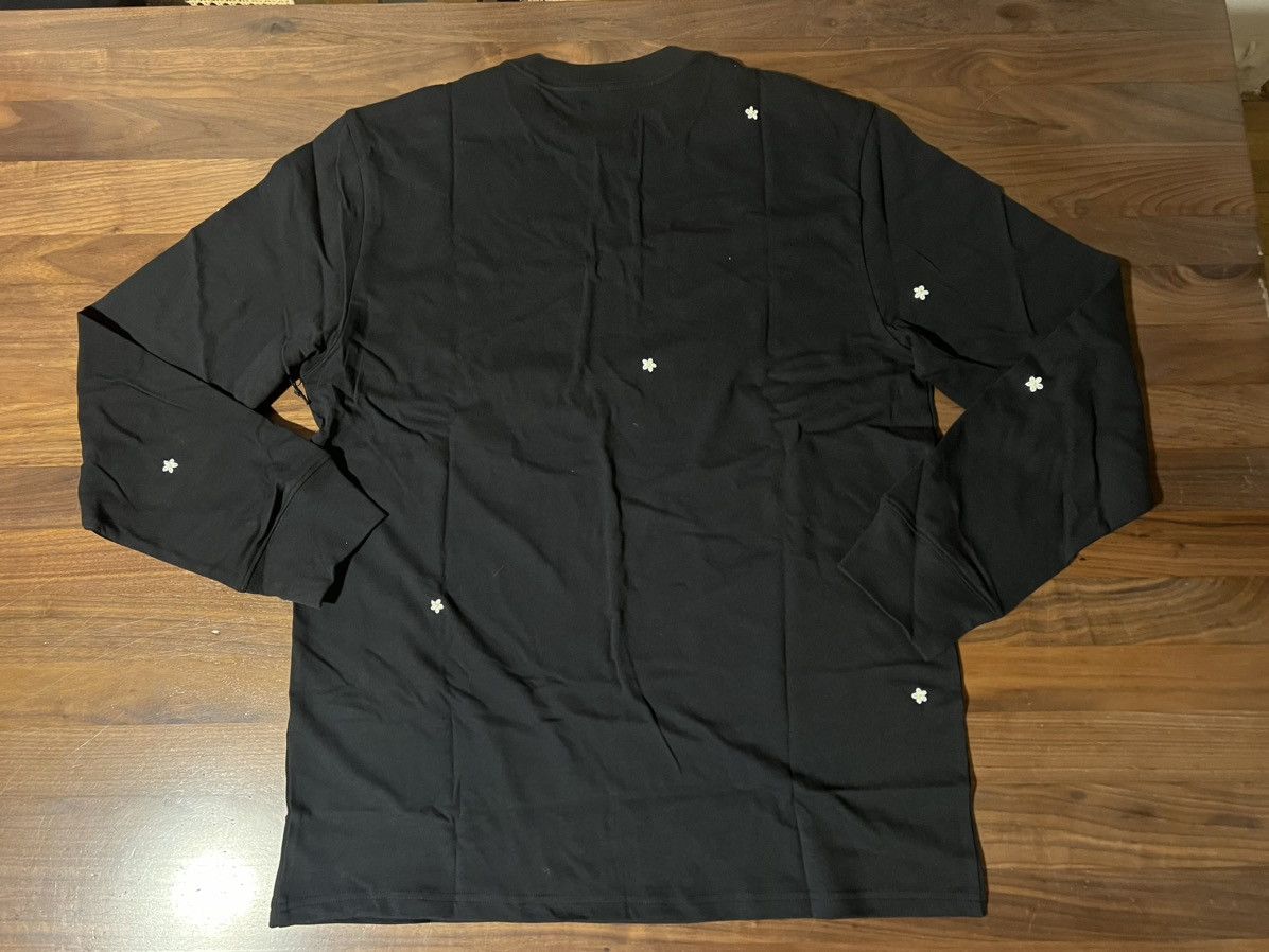Aime Leon Dore Aime Leon Dore ALD Floral Embroidered L/S Tee Size XL Black Size US XL / EU 56 / 4 - 10 Thumbnail