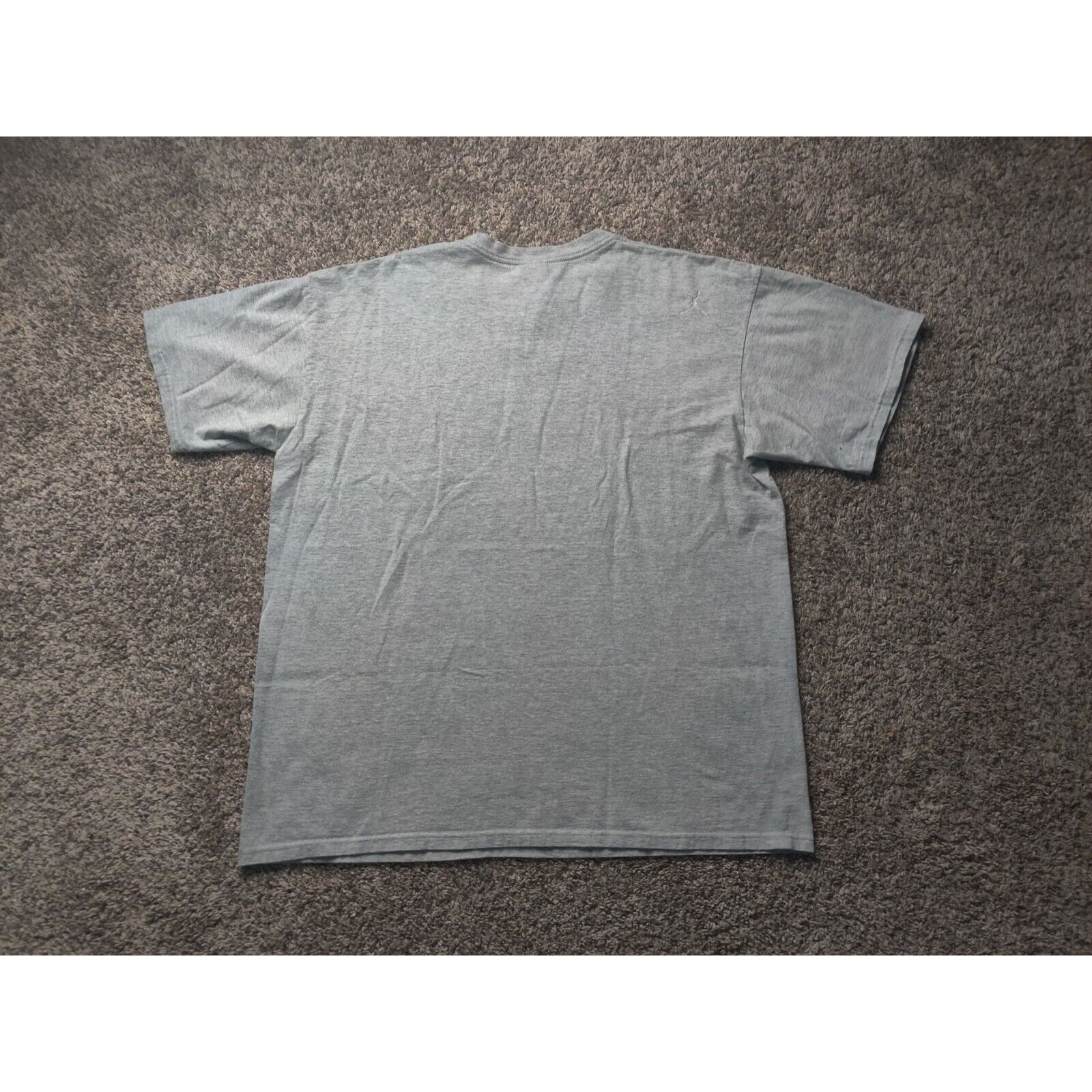 Jordan Brand Air Jordan Shirt Adult Mens Large Gray Spell Out Size US L / EU 52-54 / 3 - 5 Thumbnail
