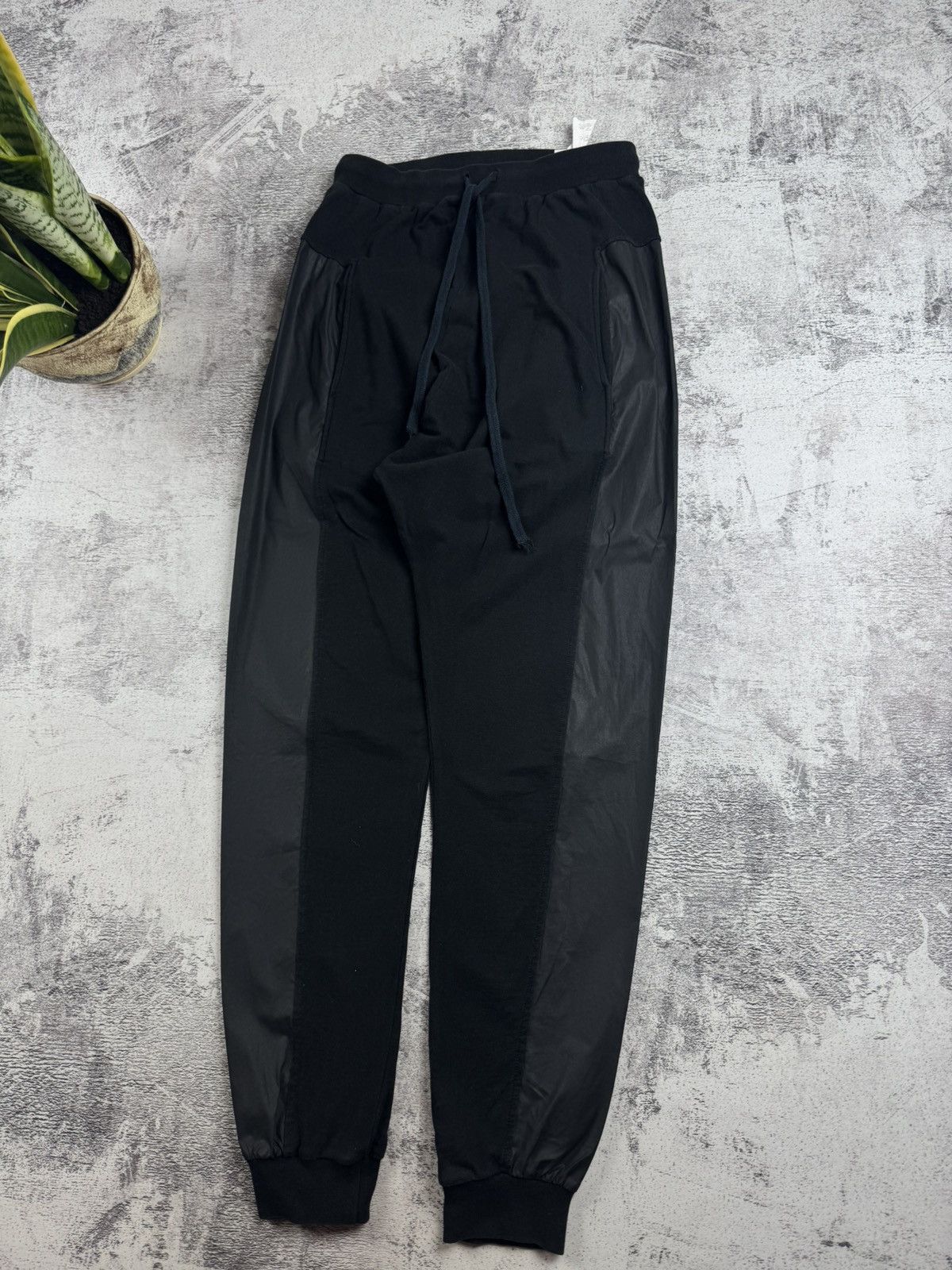 Andrea Ya'aqov Andrea Yaaqov Y2K Avant Gard Cotton Design Nylon Sweat Pants Trousers Bottoms Size US 30 / EU 46 - 3 Thumbnail