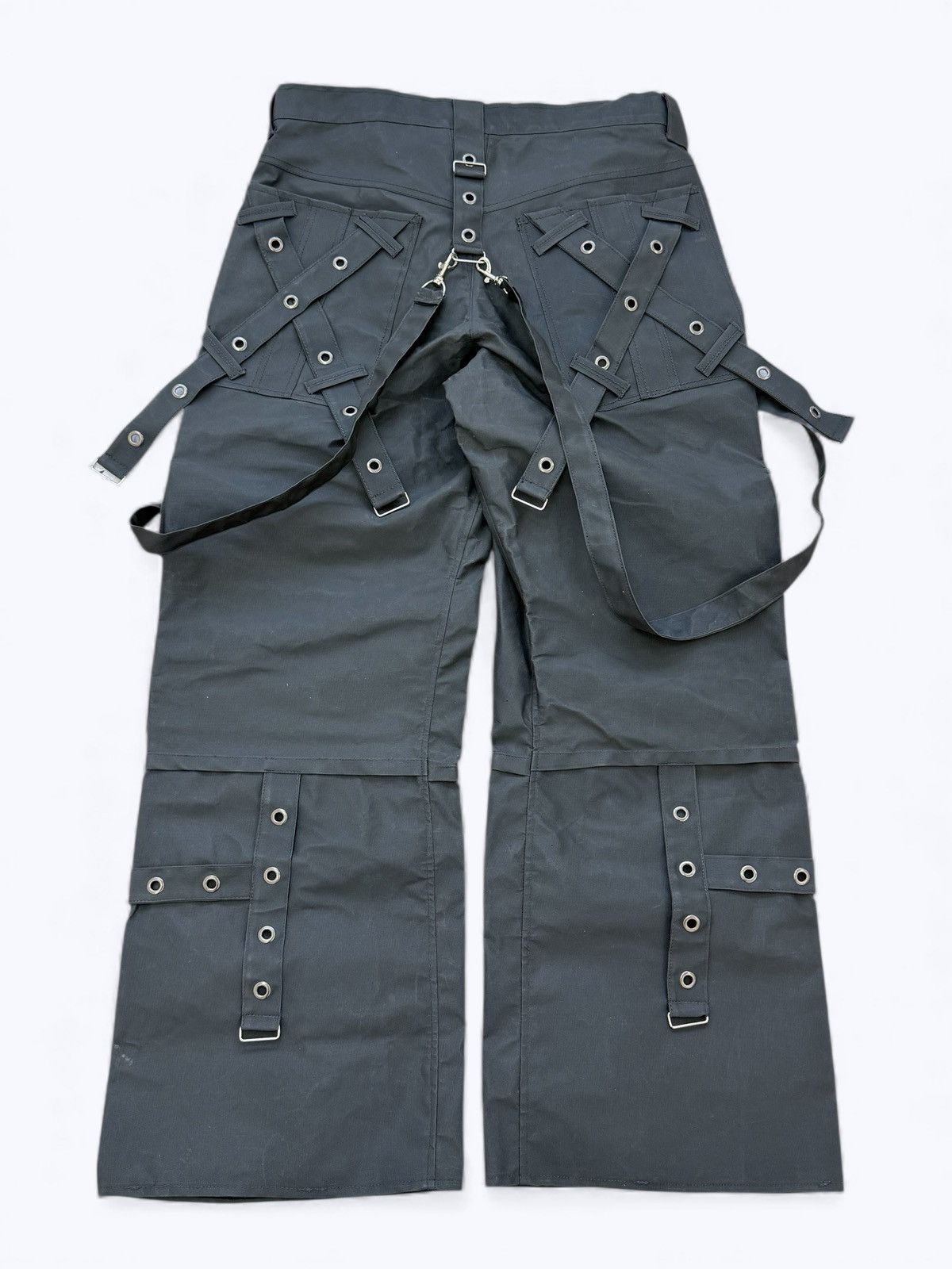 Tripp NYC Avant Garde Trip NYC Style Baggy Bondage Cargo Pants Size US 34 / EU 50 - 4 Thumbnail