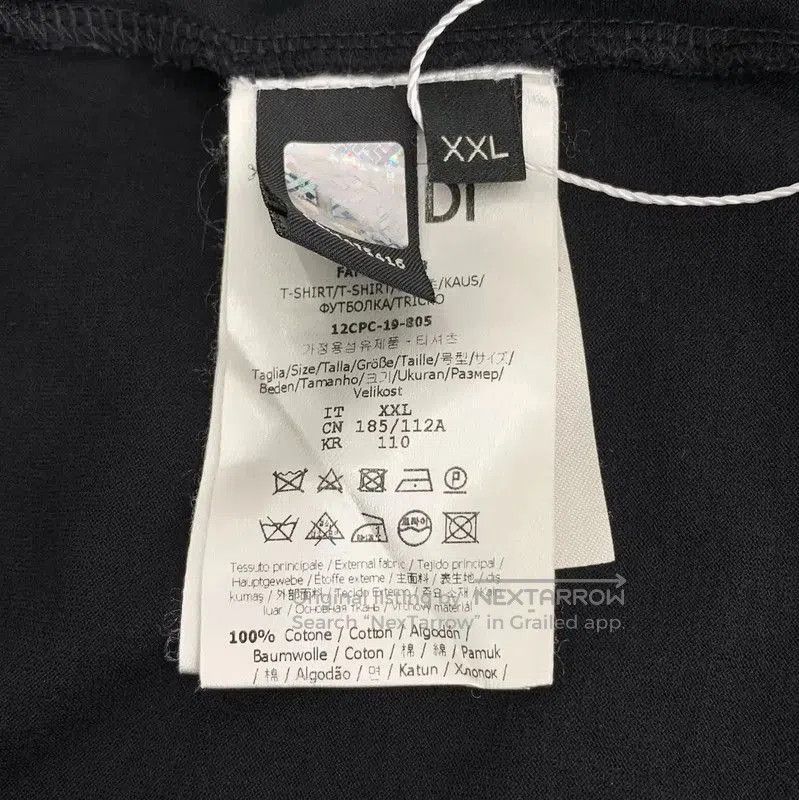 Fendi Fendi Black Cotton Men's Sweatshirt XXL . Size US XXL / EU 58 / 5 - 7 Thumbnail