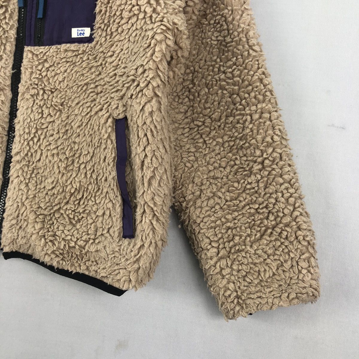 Lee Kids Buddy Lee Sherpa Zipper Light Jacket Size US XS / EU 42 / 0 - 3 Thumbnail