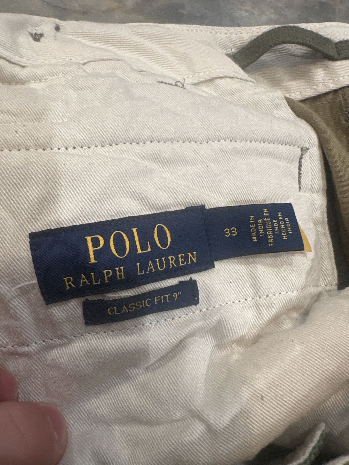 Polo Ralph Lauren Polo Ralph Lauren Camo Shorts Size US 33 - 15 Thumbnail