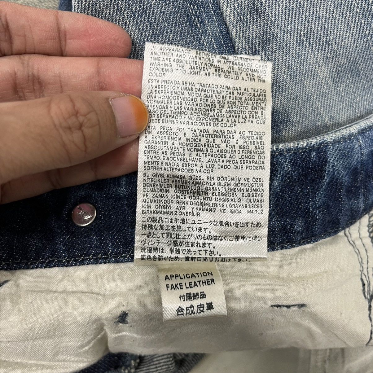 Diesel Vinatge Diesel Utility Distressed Denim Jeans Size US 32 / EU 48 - 17 Thumbnail